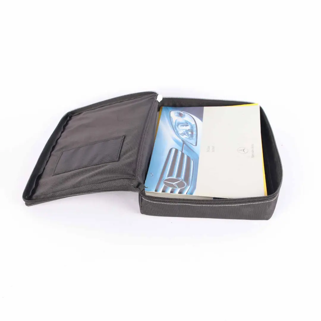 Owner's Handbook Slipcase Pouch Case Wallet Set to Mercedes W169 W245 with Part number A2455847881 Mercedes W169 W245 Owner's Handbook Slipcase Pouch Case Wallet Set - SKU A2455847881 - Part number A2455847881
