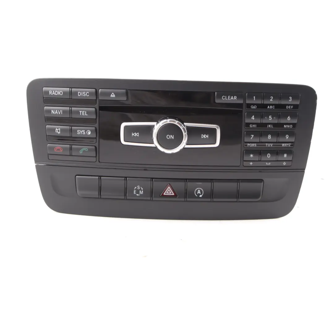 Radio Head Unit Mercedes W176 Media Player Navigation Hazard Switch to with Part number A2460990516 Radio Head Unit Mercedes W176 Media Player Navigation Hazard Switch - SKU A2460990516 - Part number A2460990516