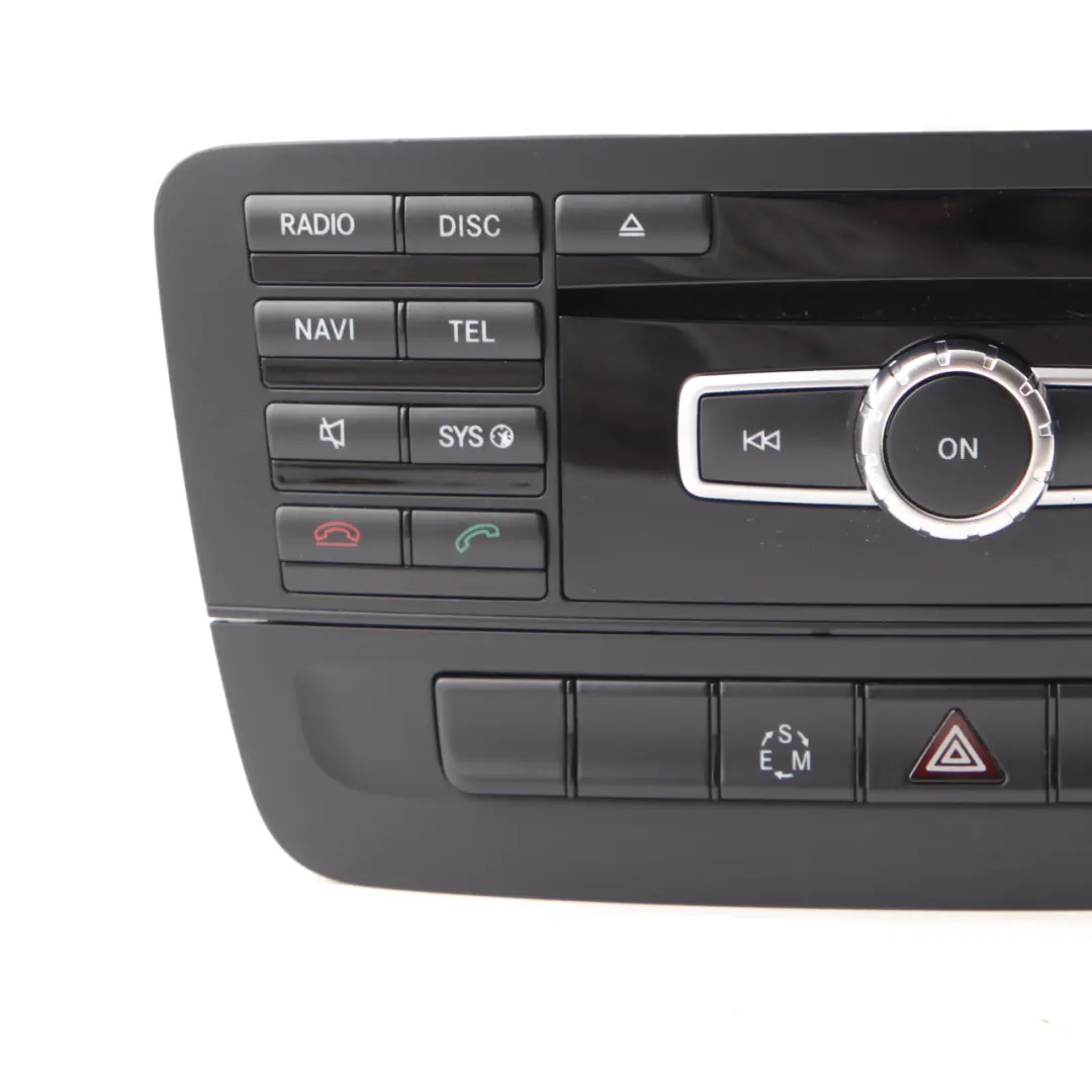 Radio Head Unit Mercedes W176 Media Player Navigation Hazard Switch to with Part number A2460990516 Radio Head Unit Mercedes W176 Media Player Navigation Hazard Switch - SKU A2460990516 - Part number A2460990516