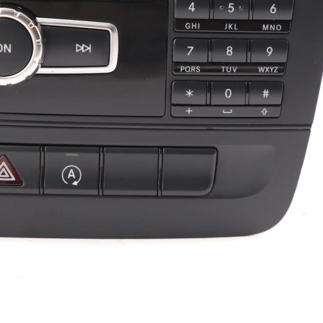 Radio Head Unit Mercedes W176 Media Player Navigation Hazard Switch to with Part number A2460990516 Radio Head Unit Mercedes W176 Media Player Navigation Hazard Switch - SKU A2460990516 - Part number A2460990516