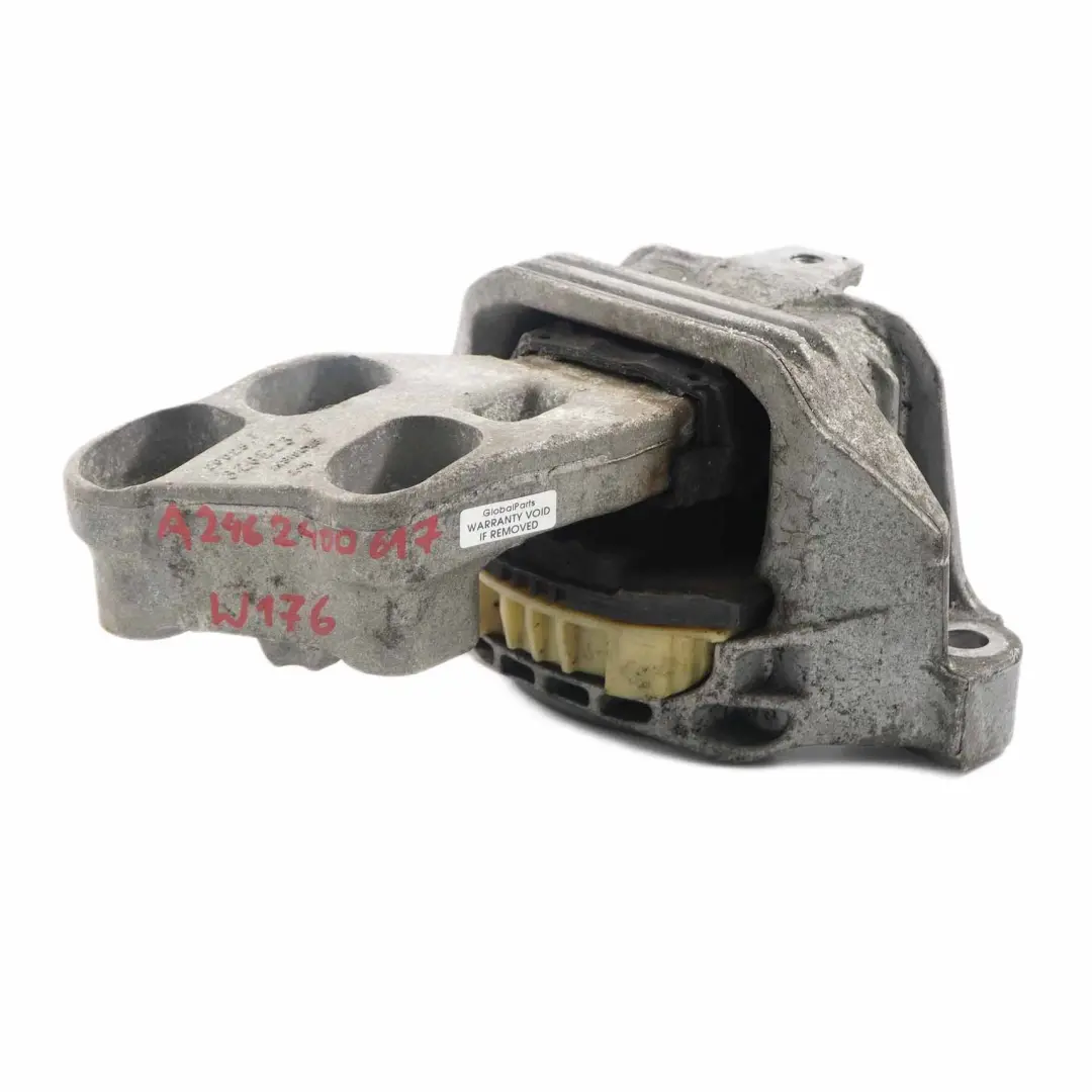 Soporte de la Caja de Cambios Soporte para Mercedes W176 W246 con número de pieza A2462400617 Mercedes W176 W246 Soporte de la Caja de Cambios Soporte - SKU A2462400617 - Número de pieza A2462400617