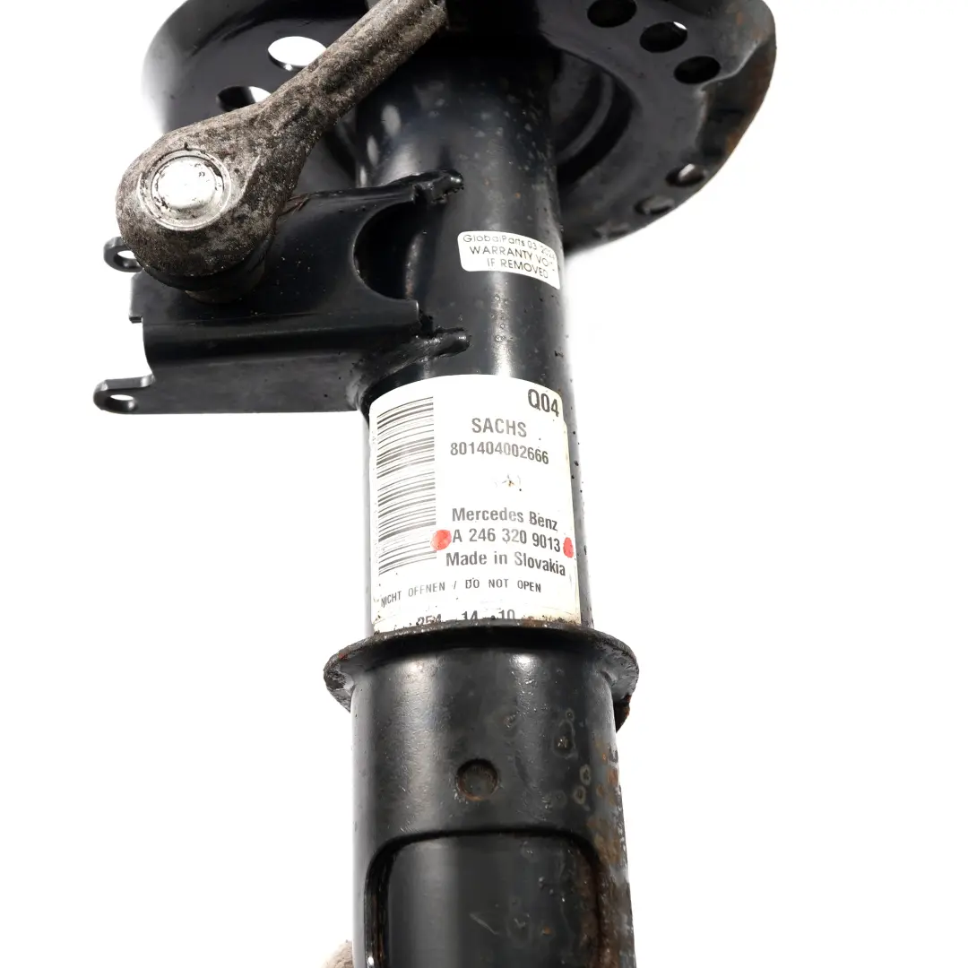 Amortiguador delantero derecho de la suspensión para Mercedes W246 con número de pieza A2463209013 Mercedes W246 Amortiguador delantero derecho de la suspensión - SKU A2463209013 - Número de pieza A2463209013