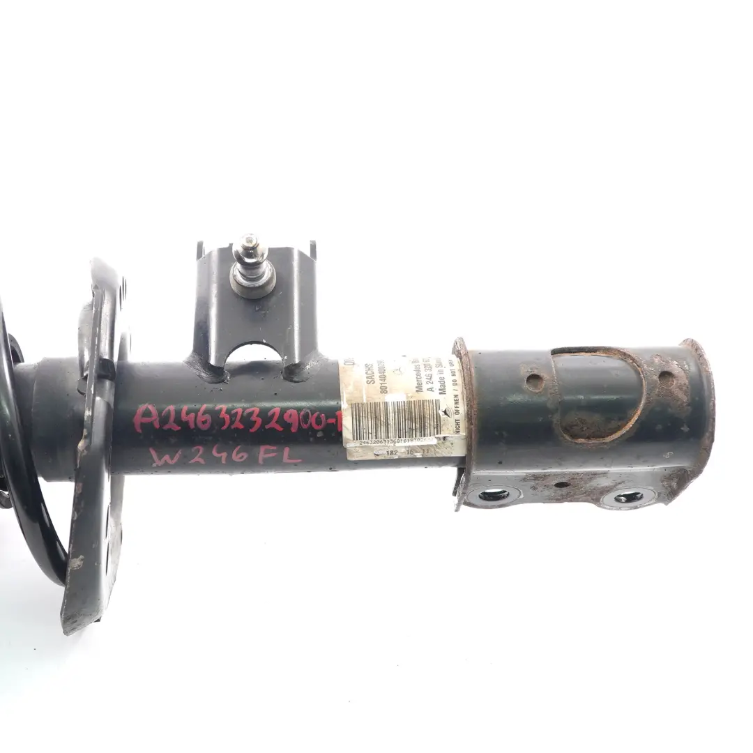 Federbein vorne links Federung Stoßdämpfer A2463206313 für Mercedes W246 mit Teilenummer A2463232900 Mercedes W246 Federbein vorne links Federung Stoßdämpfer A2463206313 - SKU A2463232900-1 - Teilenummer A2463232900