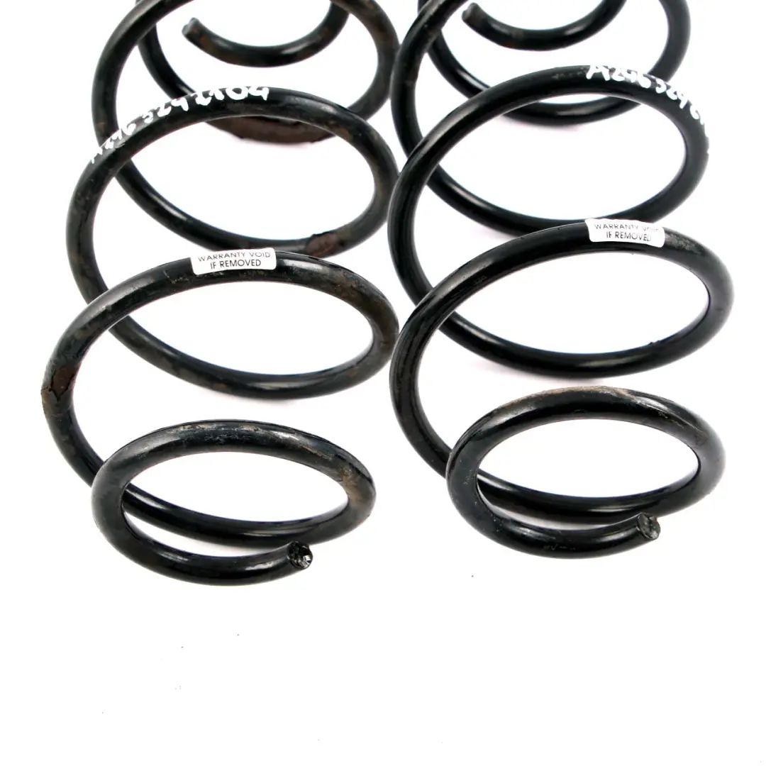 Mercedes W176 W246 Suspension arrière à ressorts hélicoïdaux 3 X Marques brunes - SKU A2463242104 - Numéro de pièce A2463242104