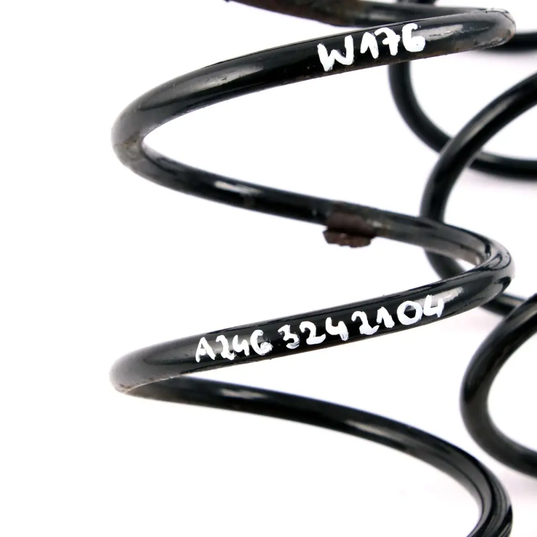 Mercedes W176 W246 Juego Suspensión Muelle Helicoidal Trasero 3X Marcas Marrones - SKU A2463242104 - Número de pieza A2463242104