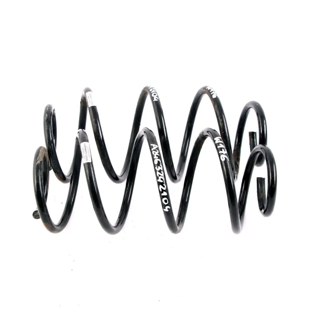 Mercedes-Benz W176 W246 Set di molle elicoidali posteriori 3 X Marchi Marrone per con numero di parte A2463242104 Mercedes-Benz W176 W246 Set di molle elicoidali posteriori 3 X Marchi Marrone - SKU A2463242104 - Numero di parte A2463242104