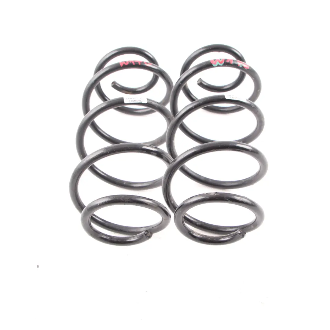 Mercedes W176 Coil Spring Rear Axle Suspension Left Right Set - SKU A2463242304 - Part number A2463242304