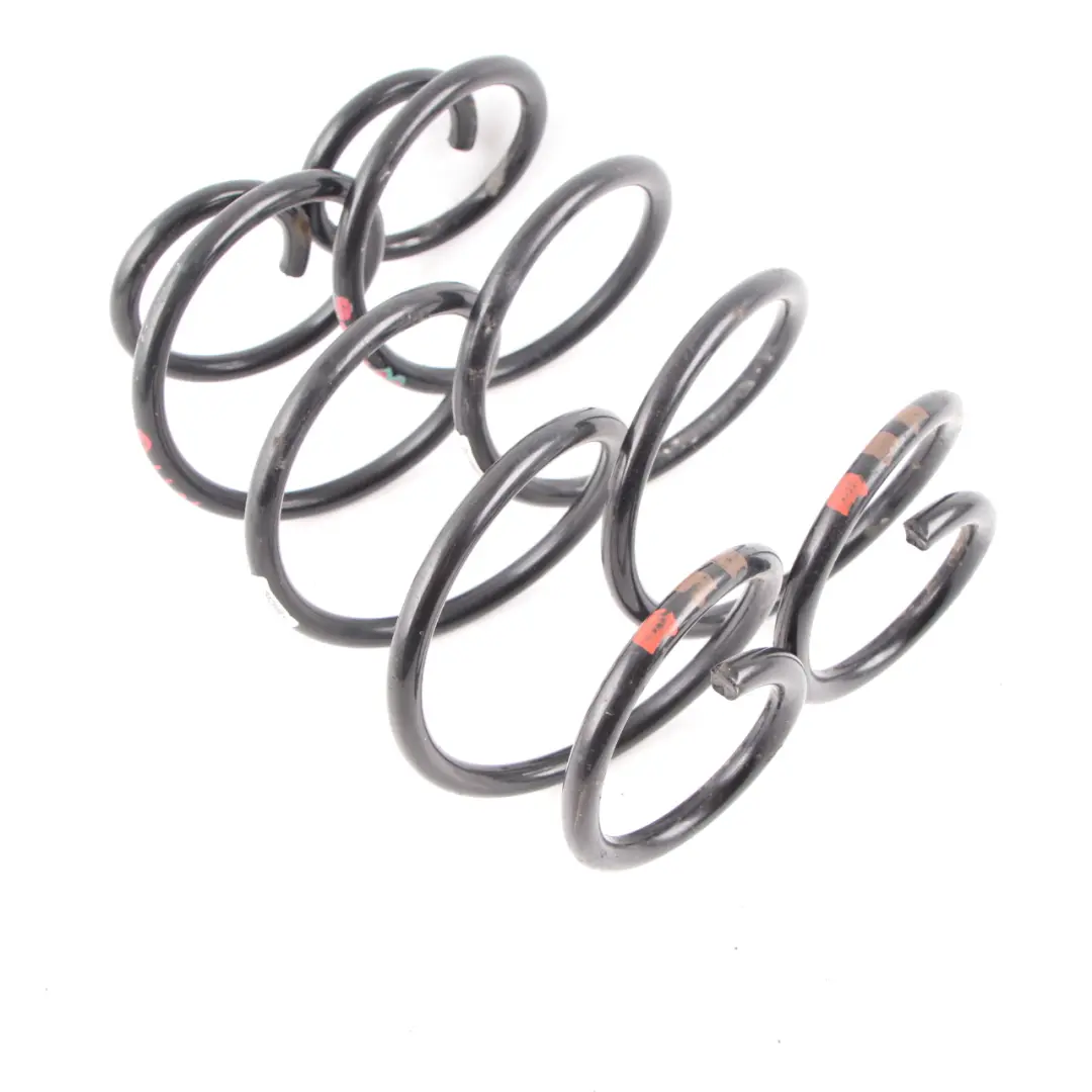 Mercedes W176 Coil Spring Rear Axle Suspension Left Right Set - SKU A2463242304 - Part number A2463242304