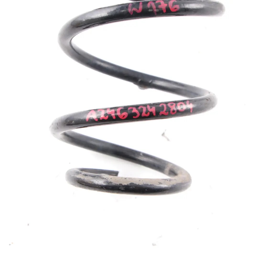 Coil Spring Mercedes W176 W246 Rear Suspension Spring Set to with Part number A2463242804 Coil Spring Mercedes W176 W246 Rear Suspension Spring Set - SKU A2463242804 - Part number A2463242804