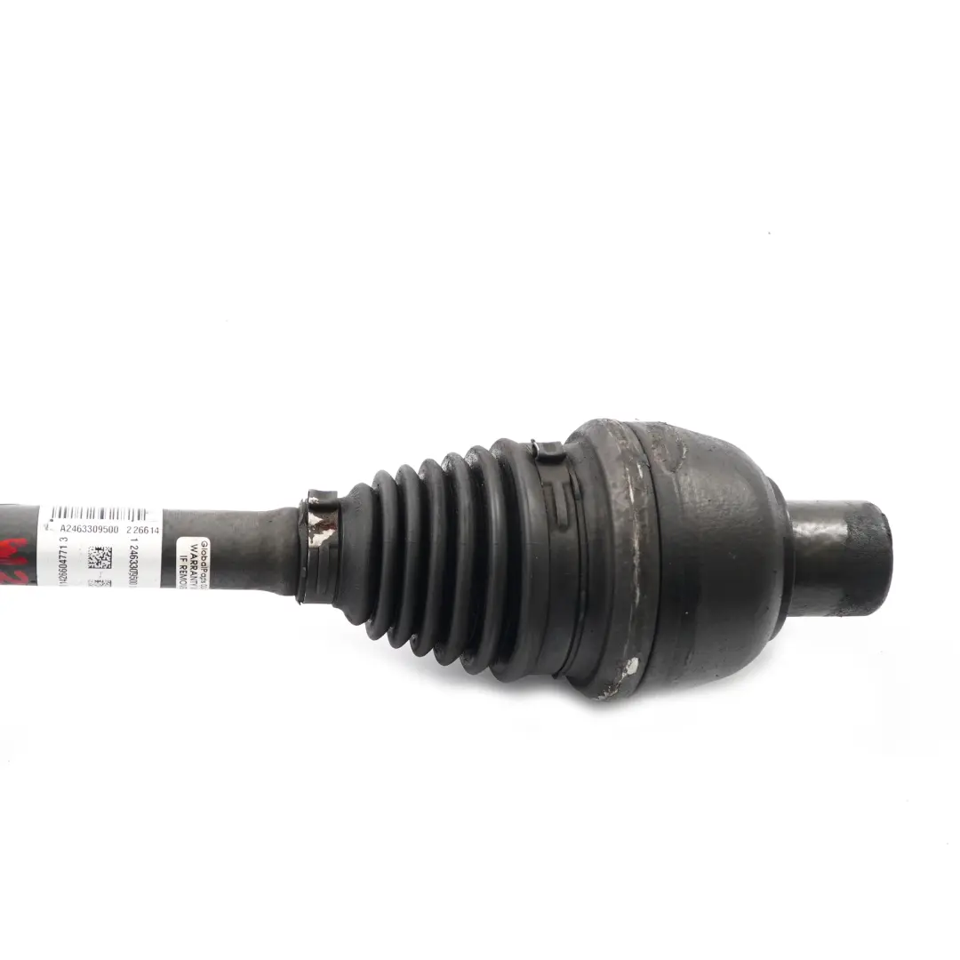 Arbre de transmission Mercedes W246 W176 W242 Essieu avant droit pour à propos du numéro de pièce A2463309500 Arbre de transmission Mercedes W246 W176 W242 Essieu avant droit - SKU A2463309500 - Numéro de pièce A2463309500