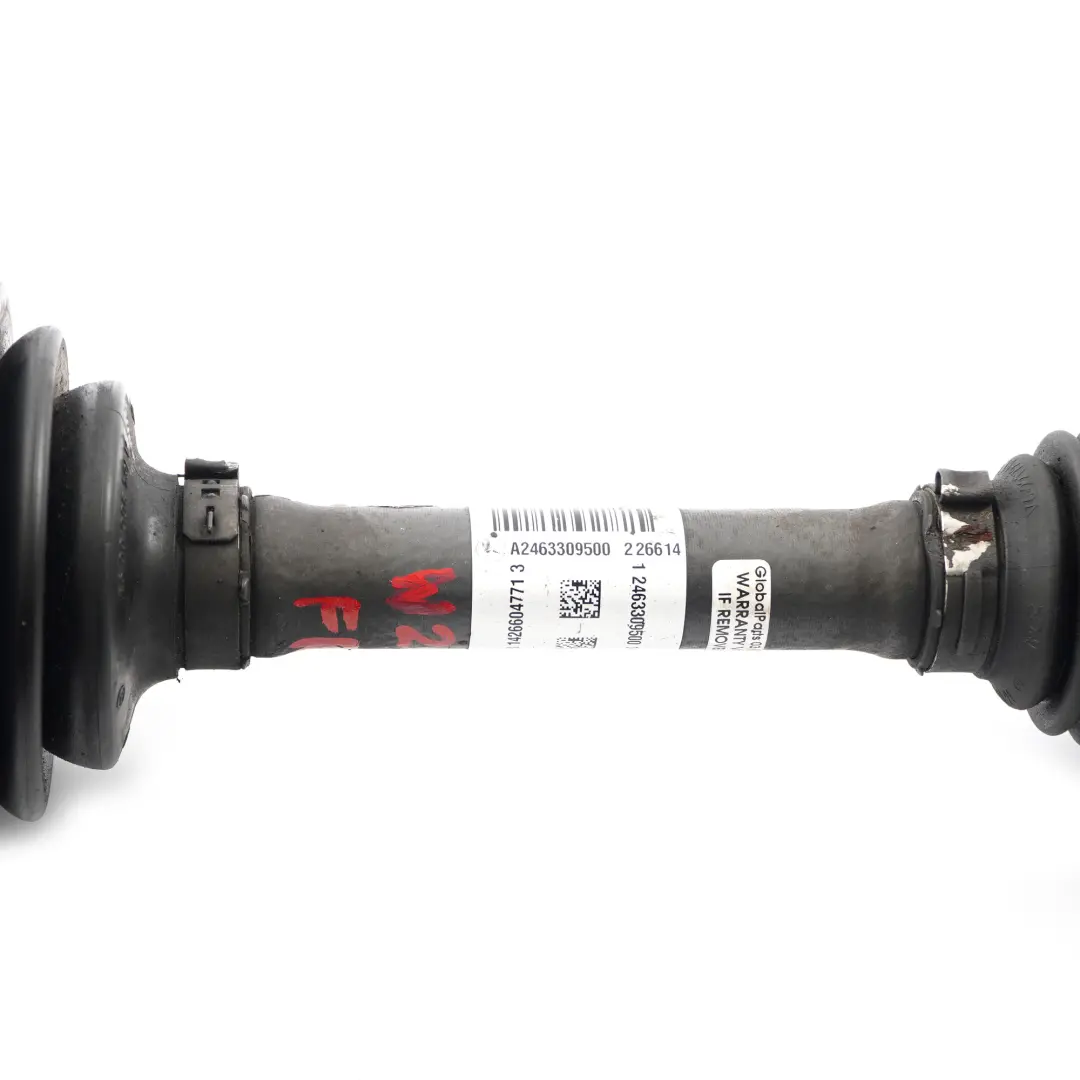 Driveshaft Mercedes W242 W246 OM651 Front Axle Right Output Shaft  - SKU A2463309500 - Part number A2463309500