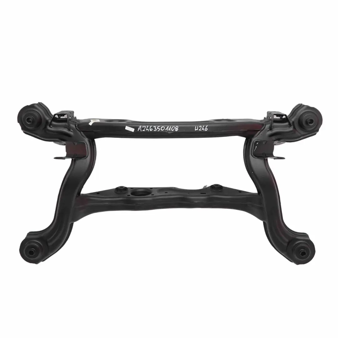Assale posteriore Culla Sottotelaio Portante Sospensione per Mercedes W176 W246 con numero di parte A2463501108 Mercedes W176 W246 Assale posteriore Culla Sottotelaio Portante Sospensione - SKU A2463501108 - Numero di parte A2463501108