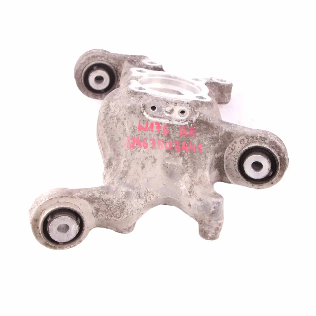 Rueda trasera derecha cubo la rueda del nudillo para Mercedes W176 W246 con número de pieza A2463503641 Mercedes W176 W246 Rueda trasera derecha cubo la rueda del nudillo - SKU A2463503641-2 - Número de pieza A2463503641