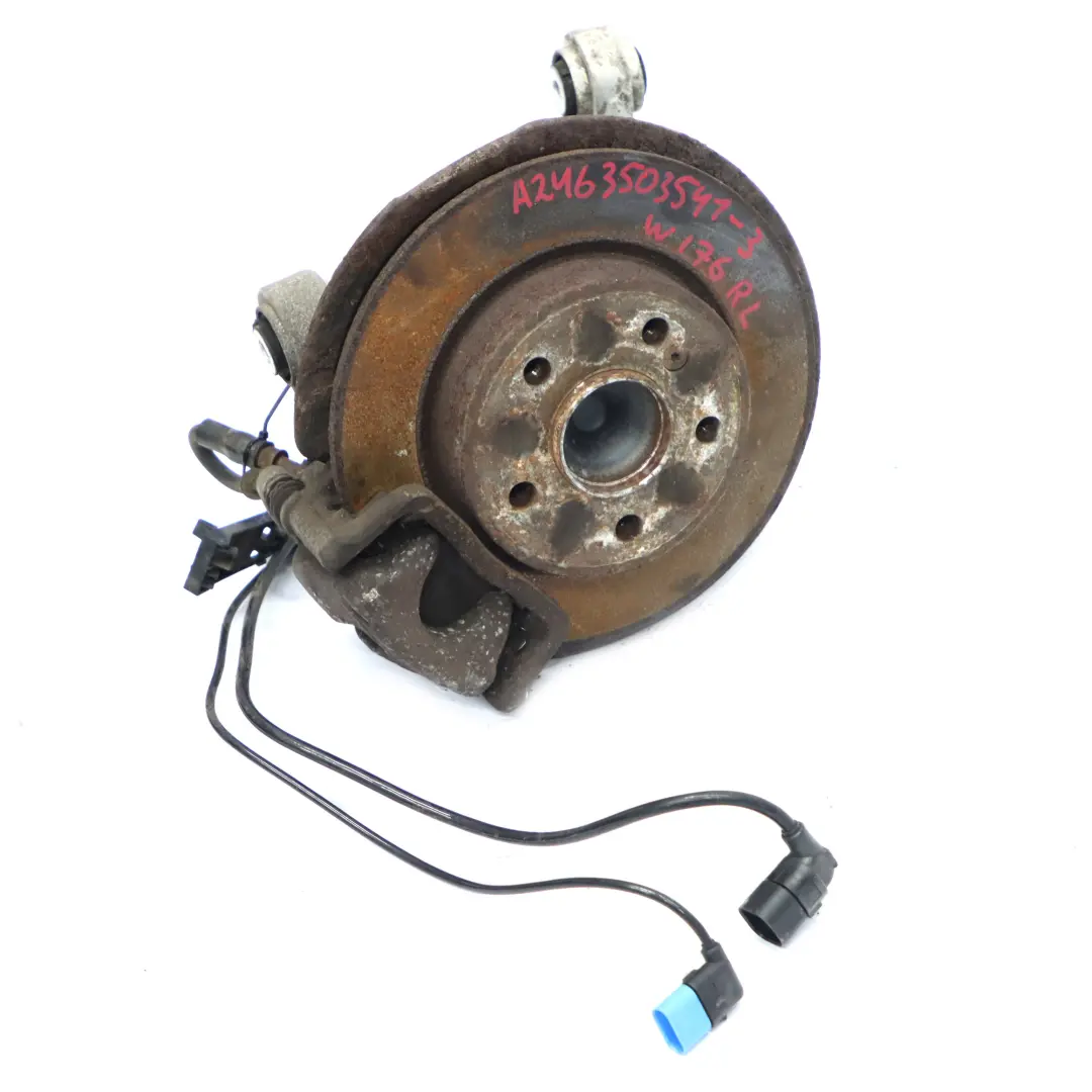 Sospensione posteriore sinistra Gamba portaruota Mozzo Nocca per Mercedes W176 W246 con numero di parte A2463503541 Mercedes W176 W246 Sospensione posteriore sinistra Gamba portaruota Mozzo Nocca - SKU A2463503541-3 - Numero di parte A2463503541