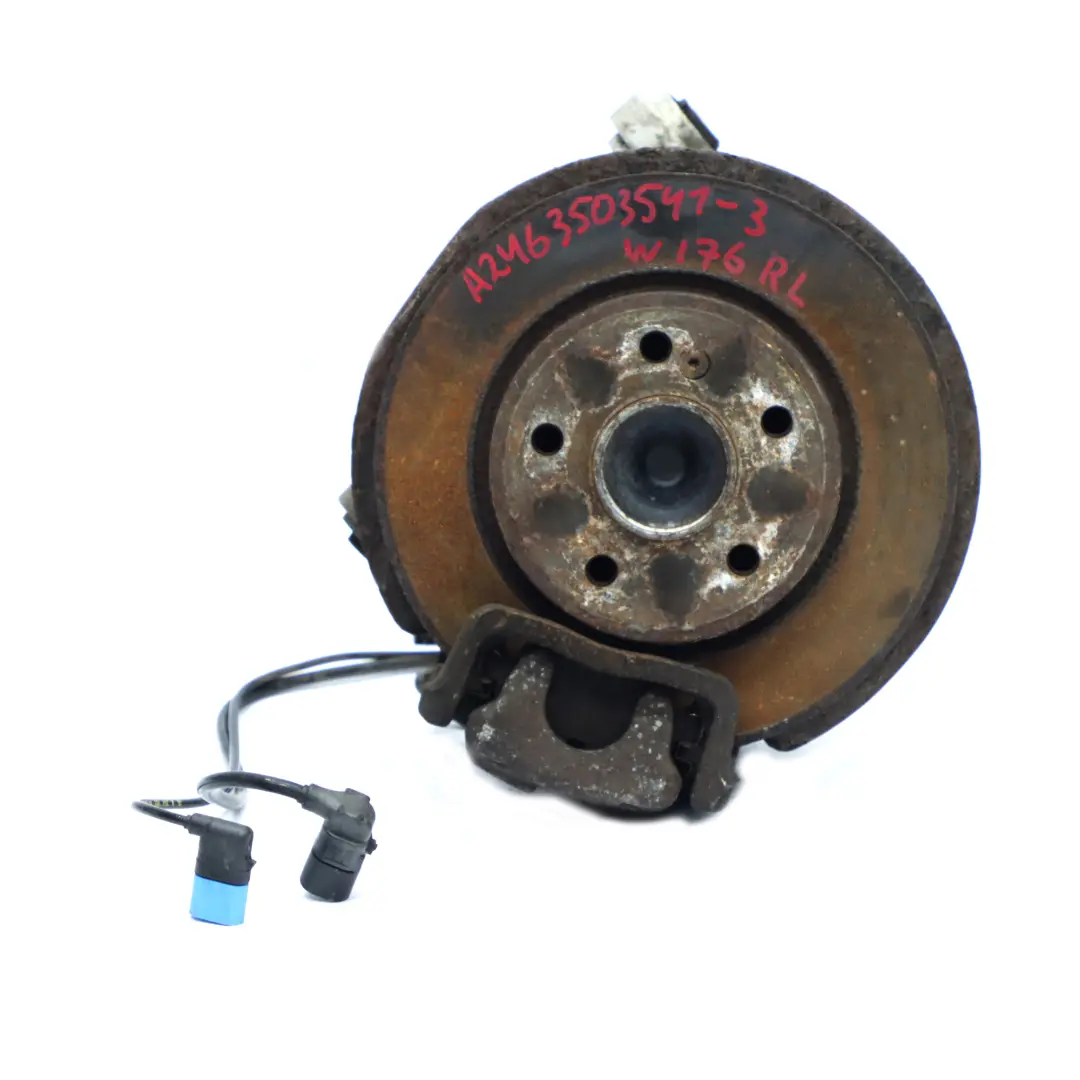 Zwrotnica Zawieszenia Tył Lewy Tarcza Zacisk do Mercedes W176 W246 o numerze A2463503541 Mercedes W176 W246 Zwrotnica Zawieszenia Tył Lewy Tarcza Zacisk - SKU A2463503541-3 - Numer Części A2463503541