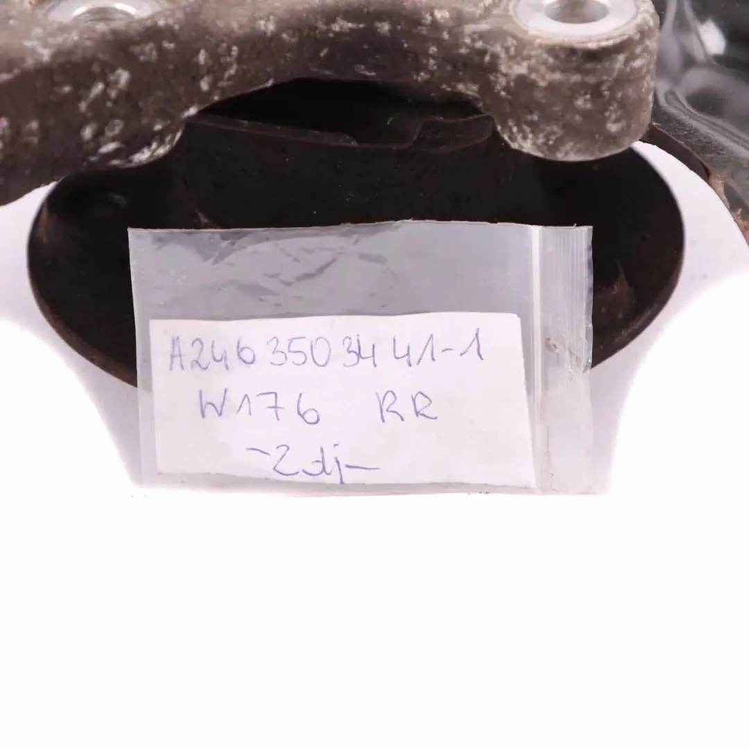 Carrier Rear Right O/S Wheel Hub Knuckle Suspension to Mercedes W176 W246 Wheel with Part number A2463503641 Mercedes W176 W246 Wheel Carrier Rear Right O/S Wheel Hub Knuckle Suspension - SKU A2463503641-1 - Part number A2463503641