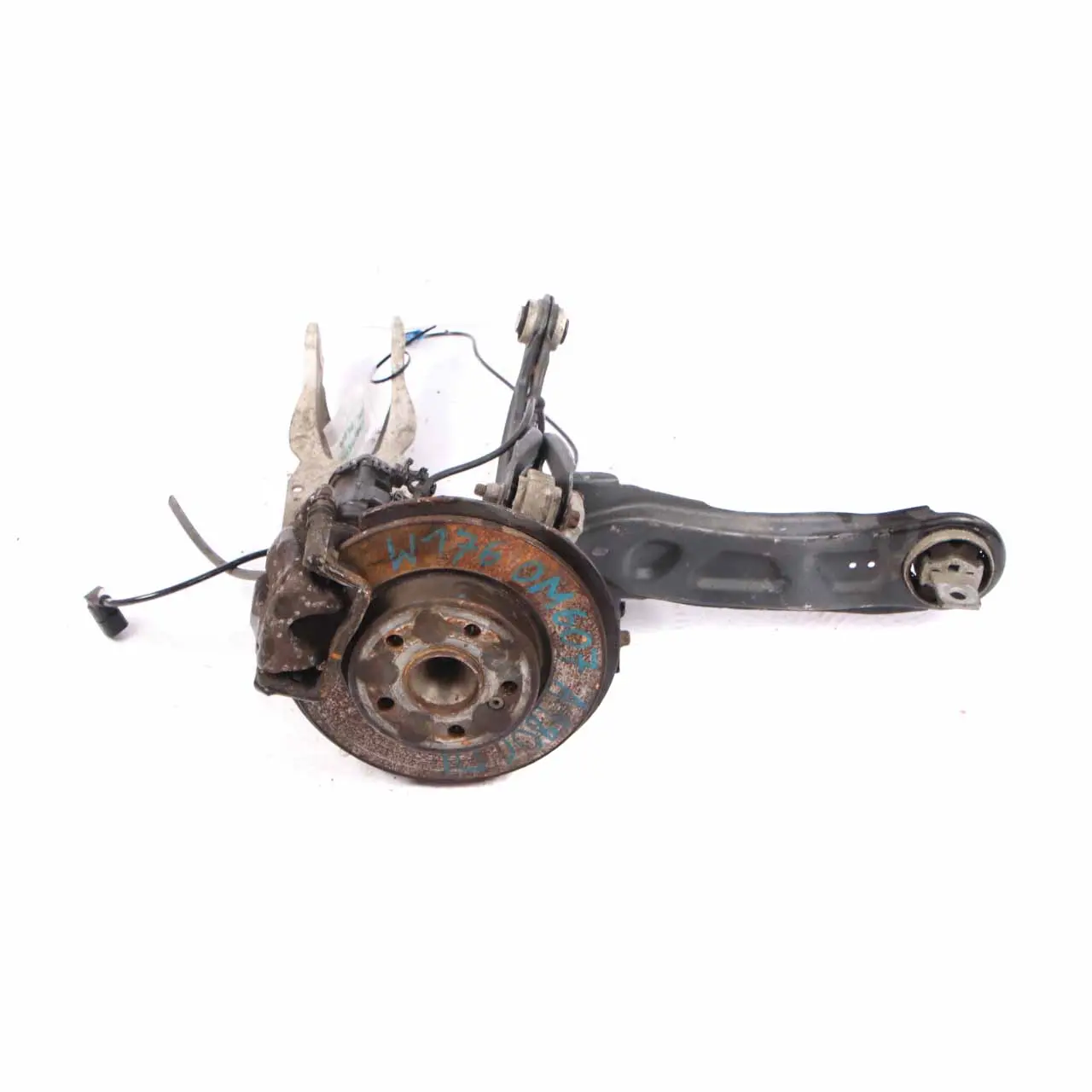 Mercedes W176 W246 Sospensione posteriore destra Gamba portaruota Mozzo Nocca
