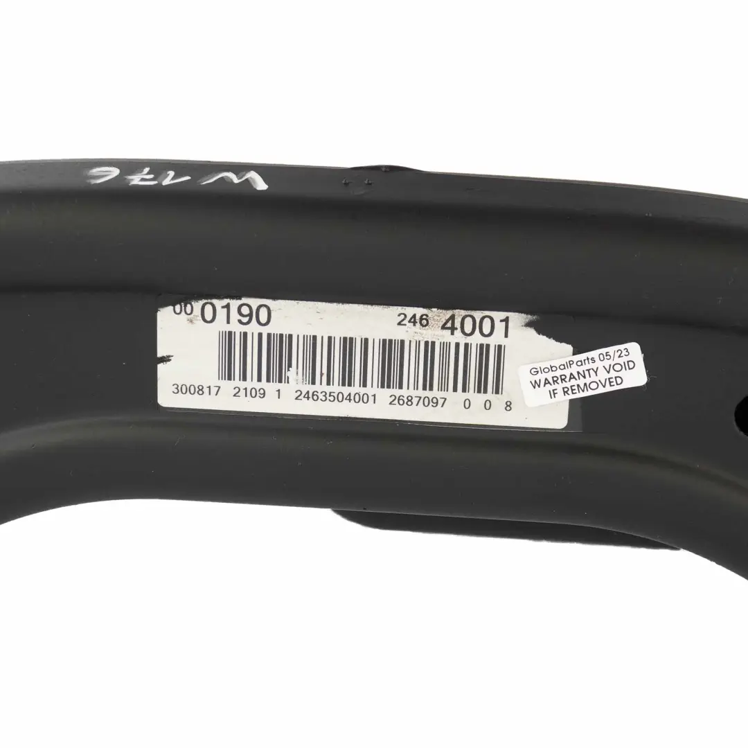 Eje Trasero Cuna Subchasis Portador Suspensión para Mercedes W176 W246 con número de pieza A2463504001 Mercedes W176 W246 Eje Trasero Cuna Subchasis Portador Suspensión - SKU A2463504001 - Número de pieza A2463504001
