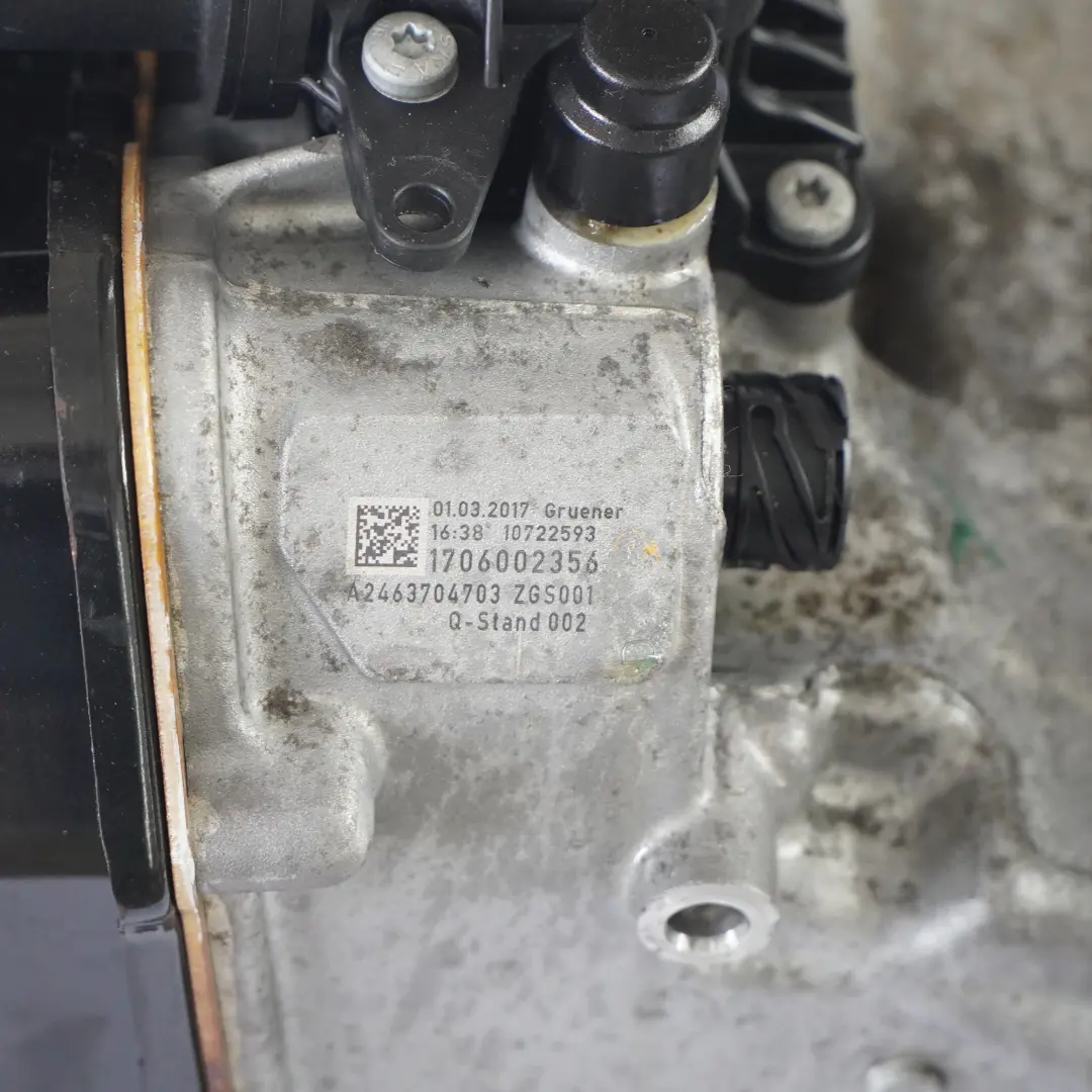 Cambio Automatico Doppia Frizione 724016 A2463704703 GARANZIA per Mercedes C117 W176 con numero di parte A2463705403 Mercedes C117 W176 Cambio Automatico Doppia Frizione 724016 A2463704703 GARANZIA - SKU A2463705403 - Numero di parte A2463705403