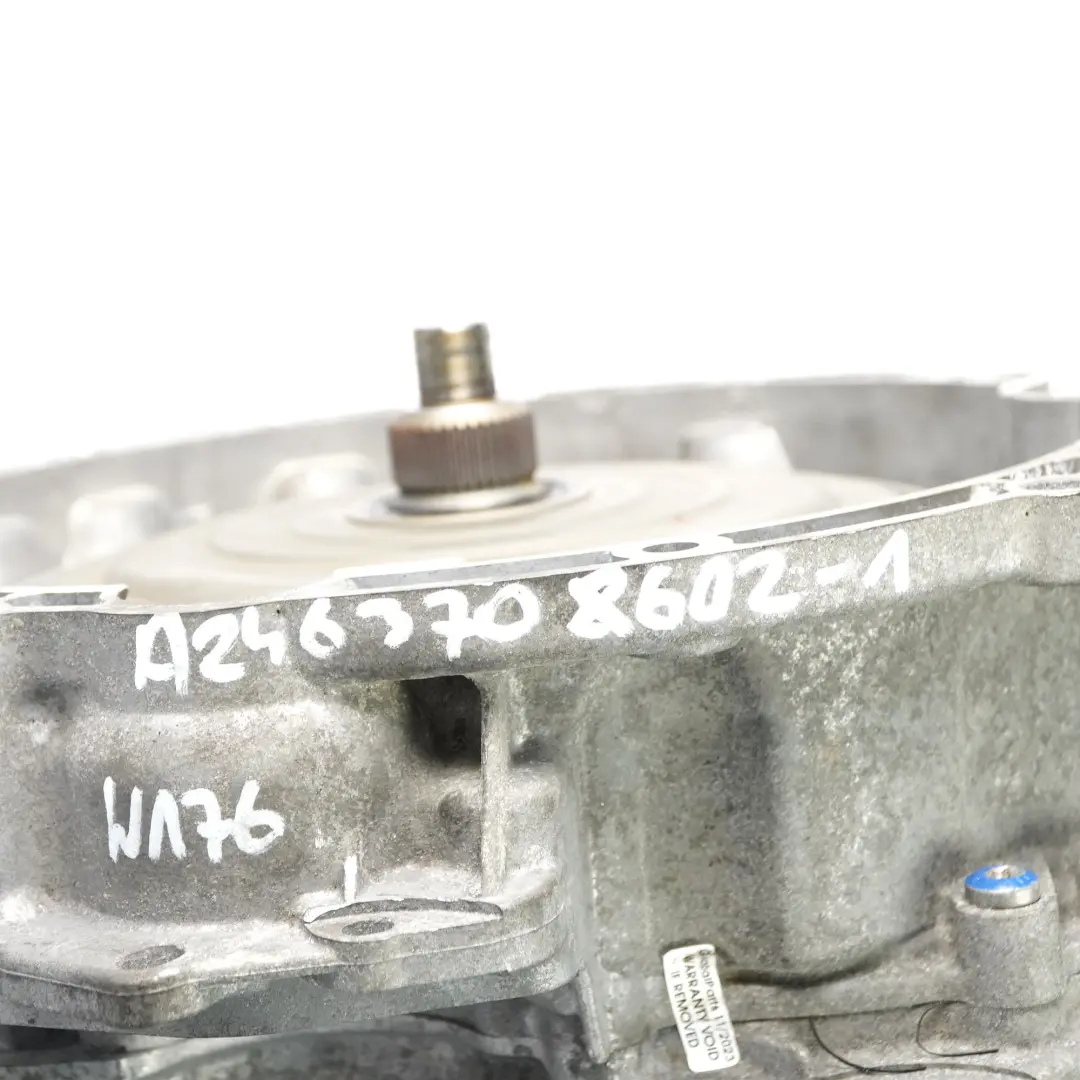 Mercedes W176 W246 Boîte vitesses automatique double embrayage 724003 GARANTIE - SKU A2463708602-1 - Numéro de pièce A2463708602