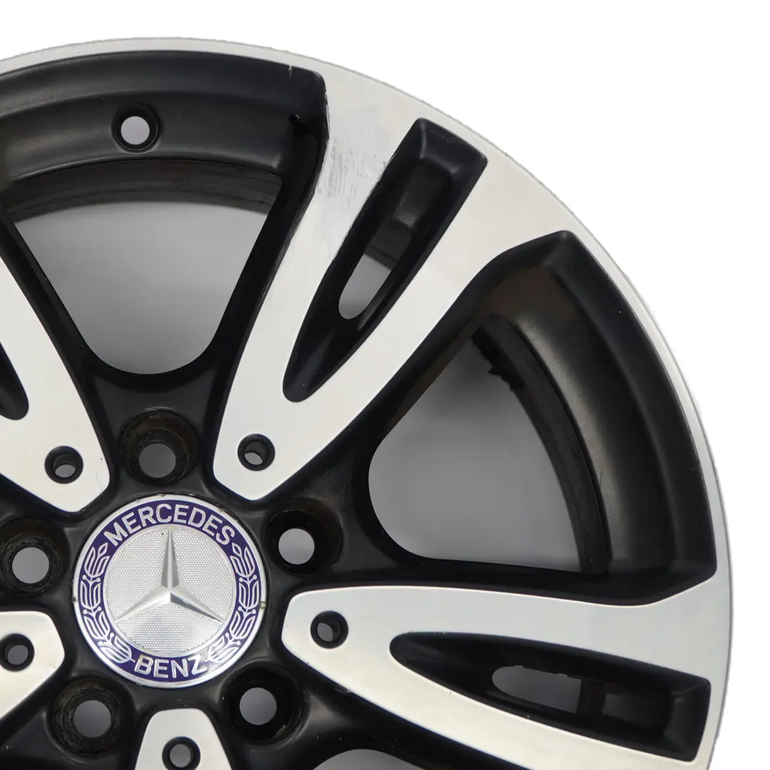 Alloy Wheel Rim 16" ET:49 6,5J 5 Double Spoke Mercedes W176 W246 - SKU A2464010000-1 - Part number A2464010000