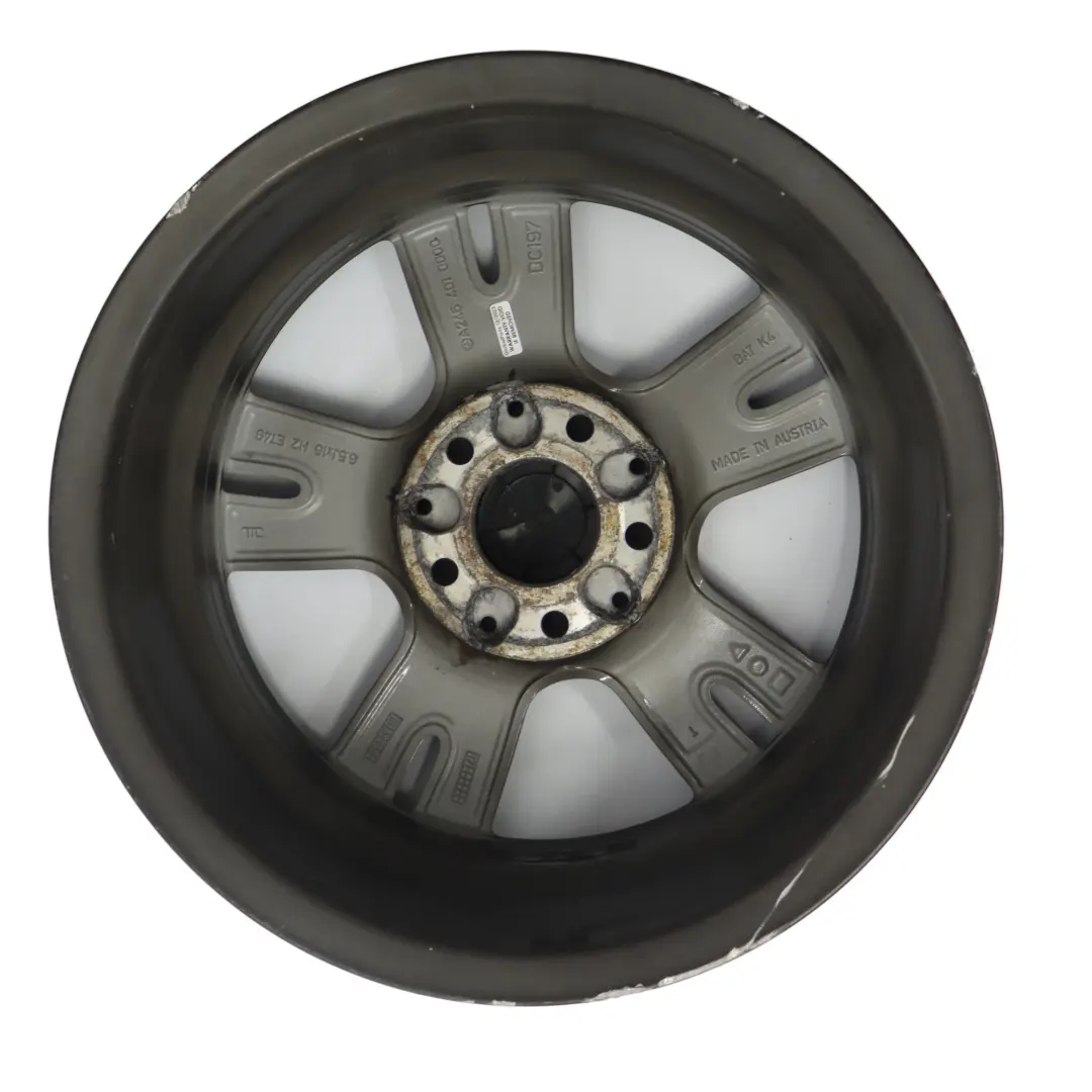Mercedes W176 W246 Llanta de aleación 16" ET:49 6,5J 5 Radios dobles - SKU A2464010000 - Número de pieza A2464010000