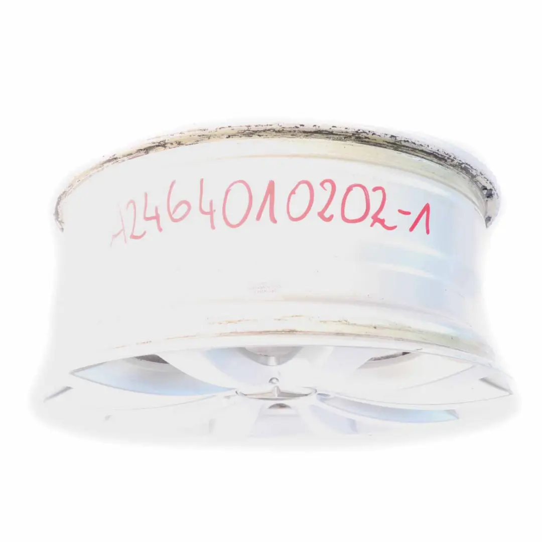 Mercedes W176 W246 Cerchio in lega argento a 10 razze 16" ET:49 6,5J - SKU A2464010202-1 - Numero di parte A2464010202