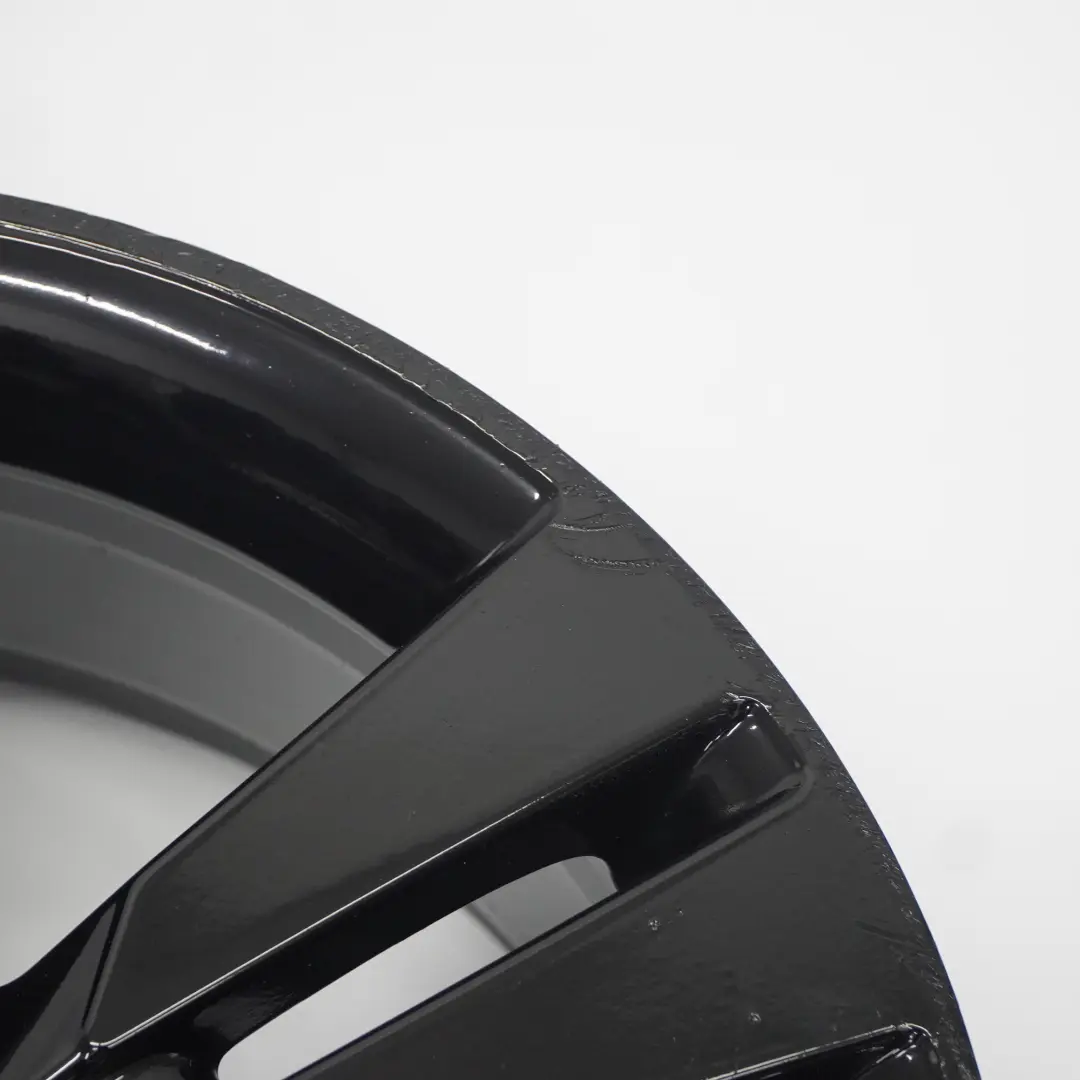 Mercedes W176 Black Alloy Wheel Rim 18" ET:52 7,5J 5 Double Spoke - SKU A2464010402-4 - Part number A2464010402
