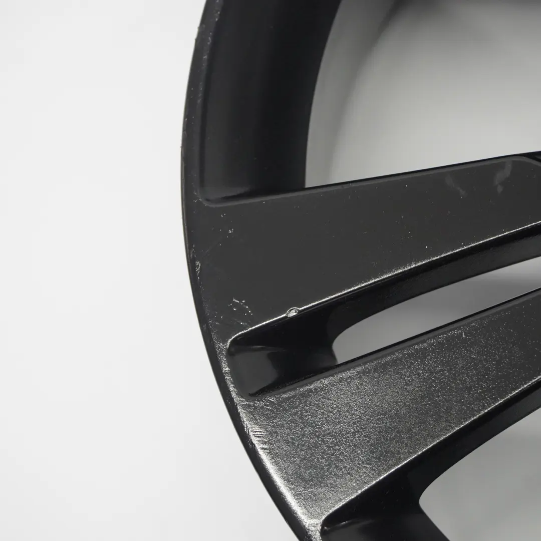 Mercedes W176 Black Alloy Wheel Rim 18" ET:52 7,5J 5 Double Spoke - SKU A2464010402-5 - Part number A2464010402