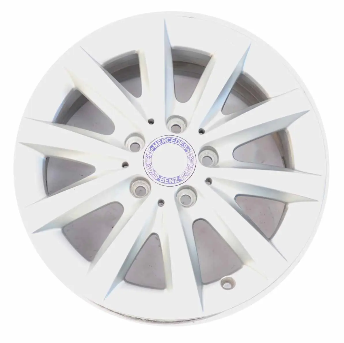 Mercedes W176 W246 Cerchio in lega argento a 10 razze 16" ET:49 6,5J A2464010500