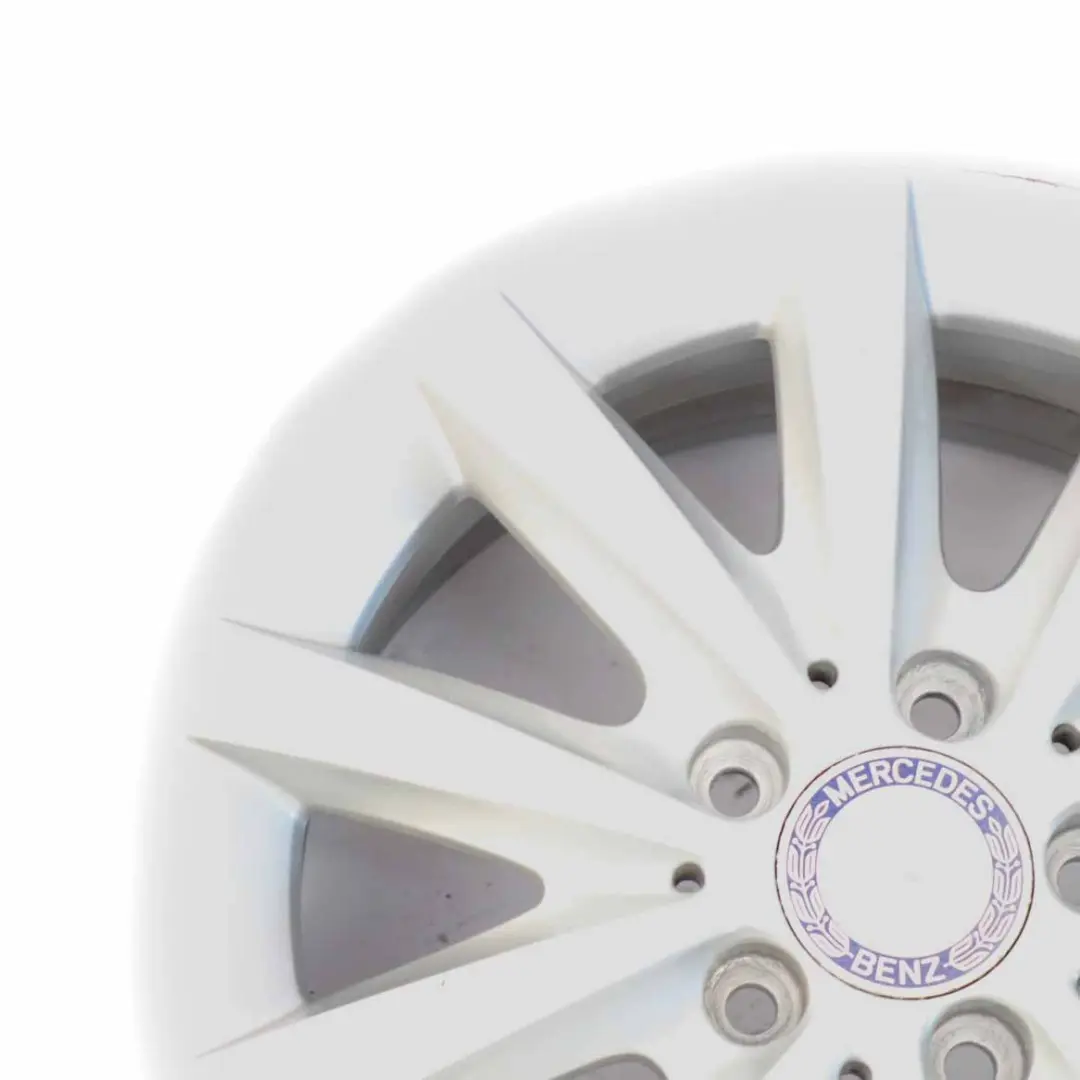 Mercedes W176 W246 Argent 10-Spoke Jante en alliage 16" ET:49 6,5J - SKU A2464010500-1 - Numéro de pièce A2464010500