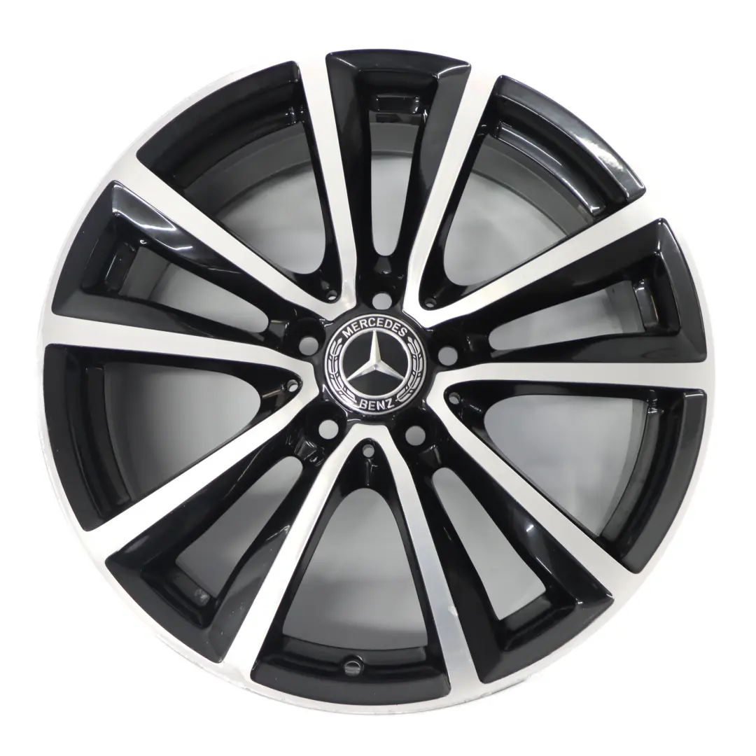Alloy Rim 18" 5 Double Spoke ET:52 7.5J to Mercedes W176 W246 Wheel with Part number A2464010600 Mercedes W176 W246 Wheel Alloy Rim 18" 5 Double Spoke ET:52 7.5J - SKU A2464010600-3 - Part number A2464010600