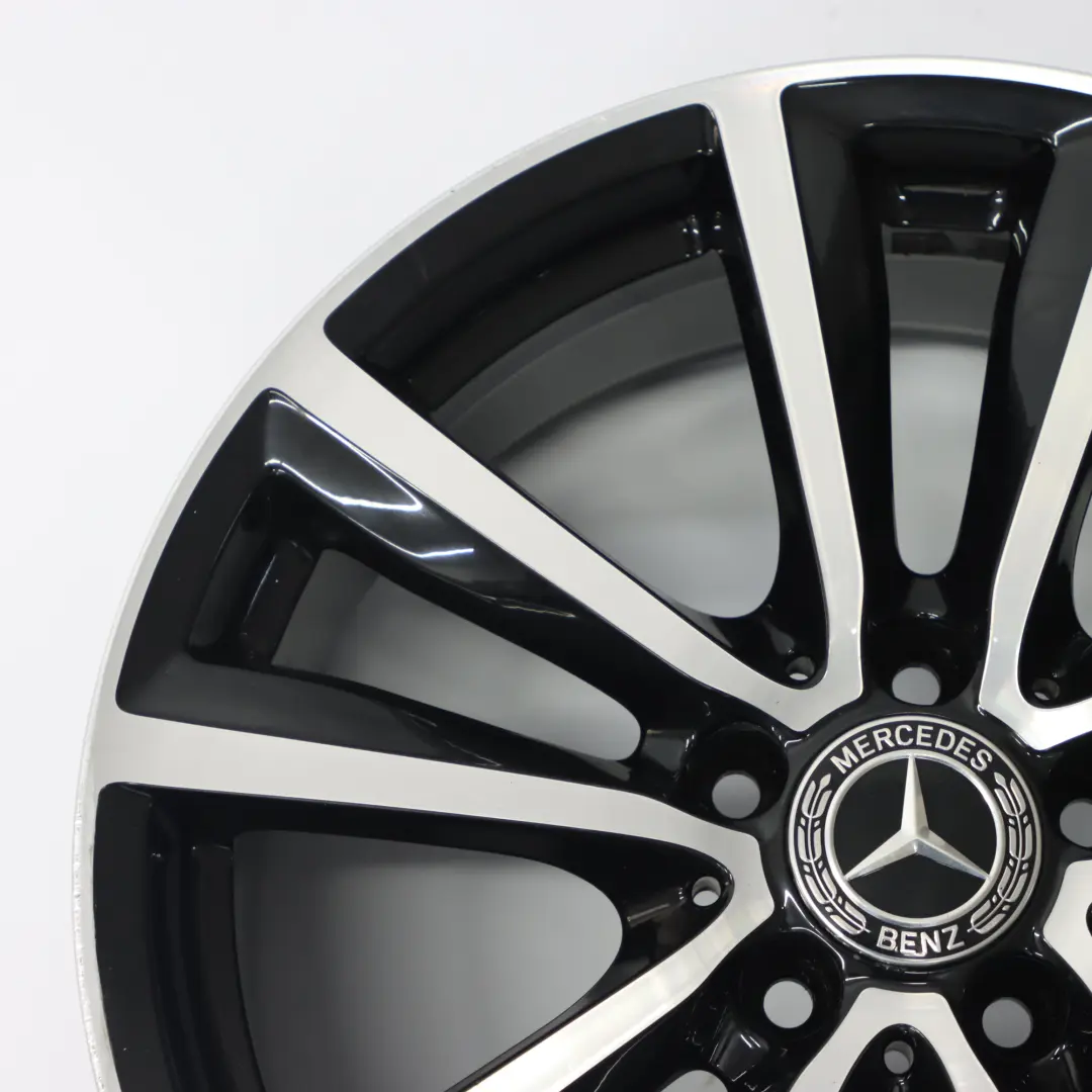 Alloy Rim 18" 5 Double Spoke ET:52 7.5J to Mercedes W176 W246 Wheel with Part number A2464010600 Mercedes W176 W246 Wheel Alloy Rim 18" 5 Double Spoke ET:52 7.5J - SKU A2464010600-3 - Part number A2464010600