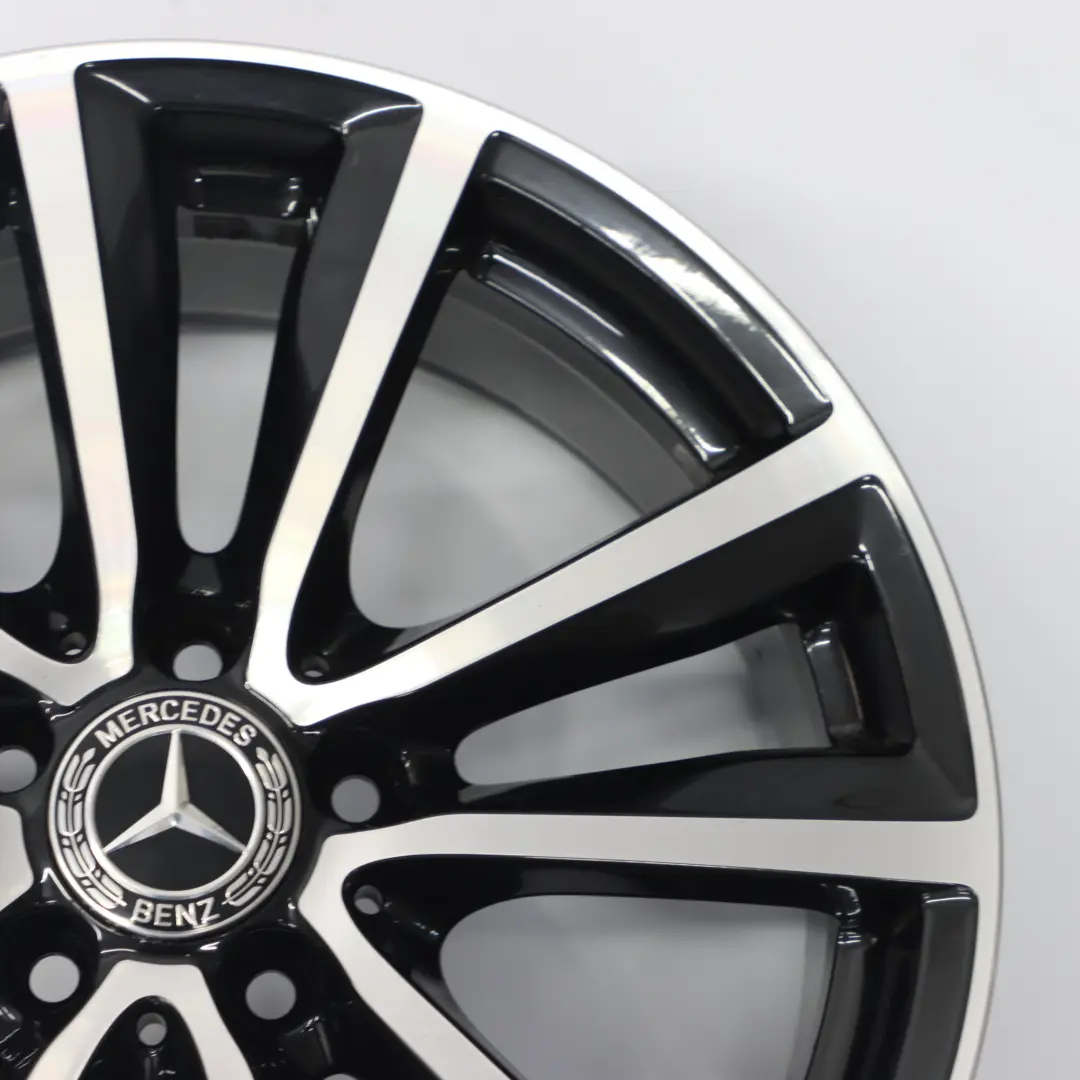 Mercedes W176 W246 Wheel Alloy Rim 18" 5 Double Spoke ET:52 7.5J - SKU A2464010600-3 - Part number A2464010600