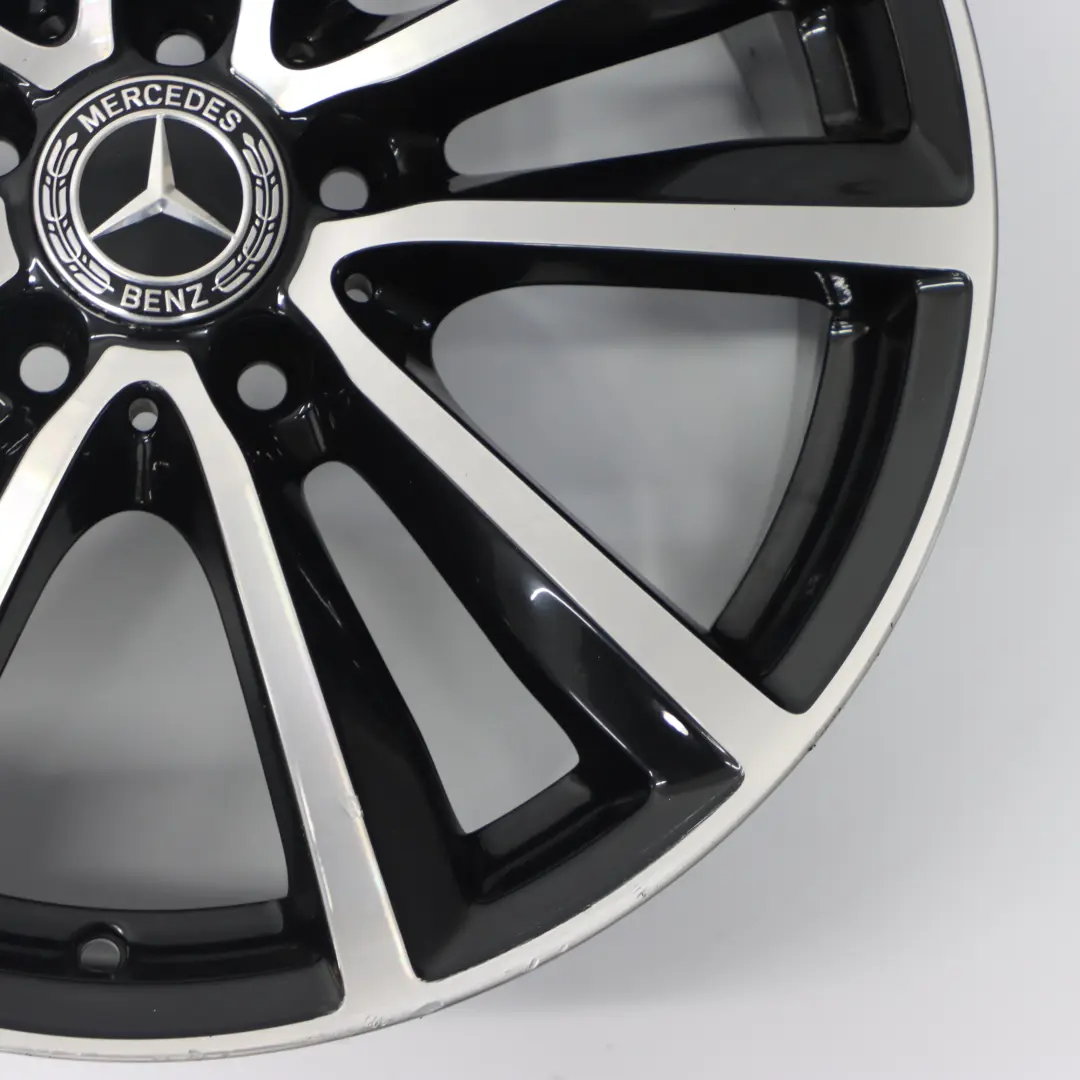 Mercedes W176 W246 Wheel Alloy Rim 18" 5 Double Spoke ET:52 7.5J - SKU A2464010600-3 - Part number A2464010600