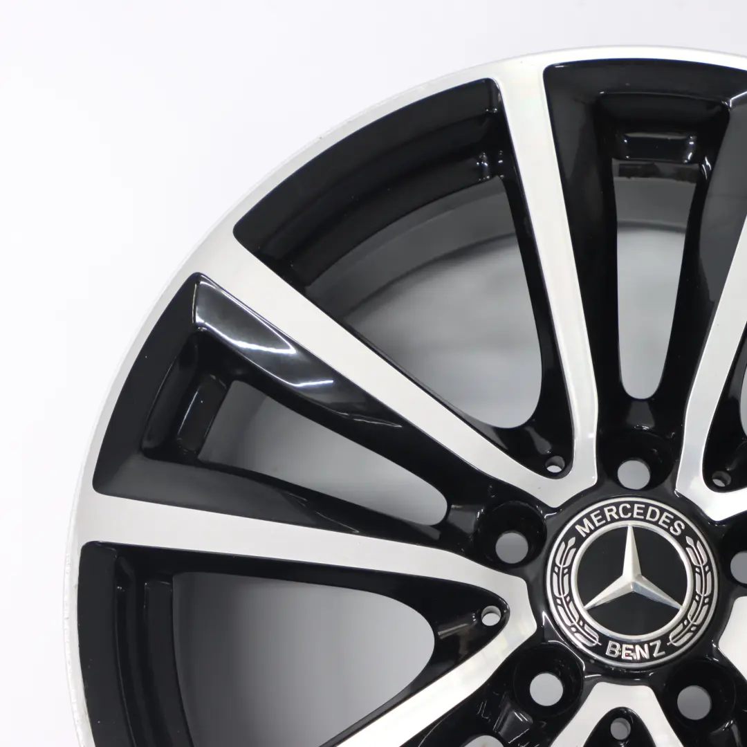 Alloy Rim 18" 5 Double Spoke ET:52 7.5J to Mercedes W176 W246 Wheel with Part number A2464010600 Mercedes W176 W246 Wheel Alloy Rim 18" 5 Double Spoke ET:52 7.5J - SKU A2464010600-3 - Part number A2464010600