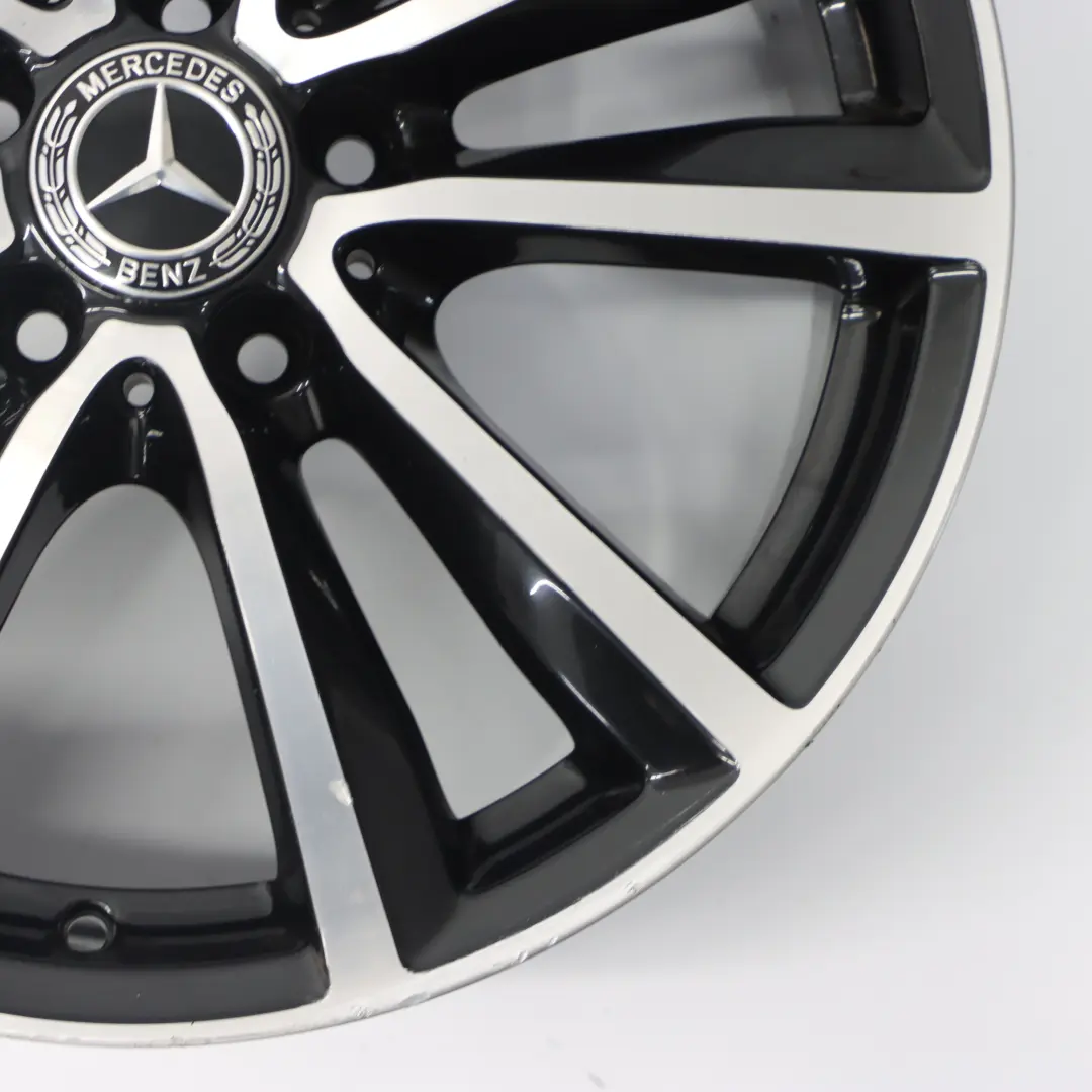 Mercedes W176 W246 Wheel Alloy Rim 18" 5 Double Spoke ET:52 7.5J - SKU A2464010600-3 - Part number A2464010600