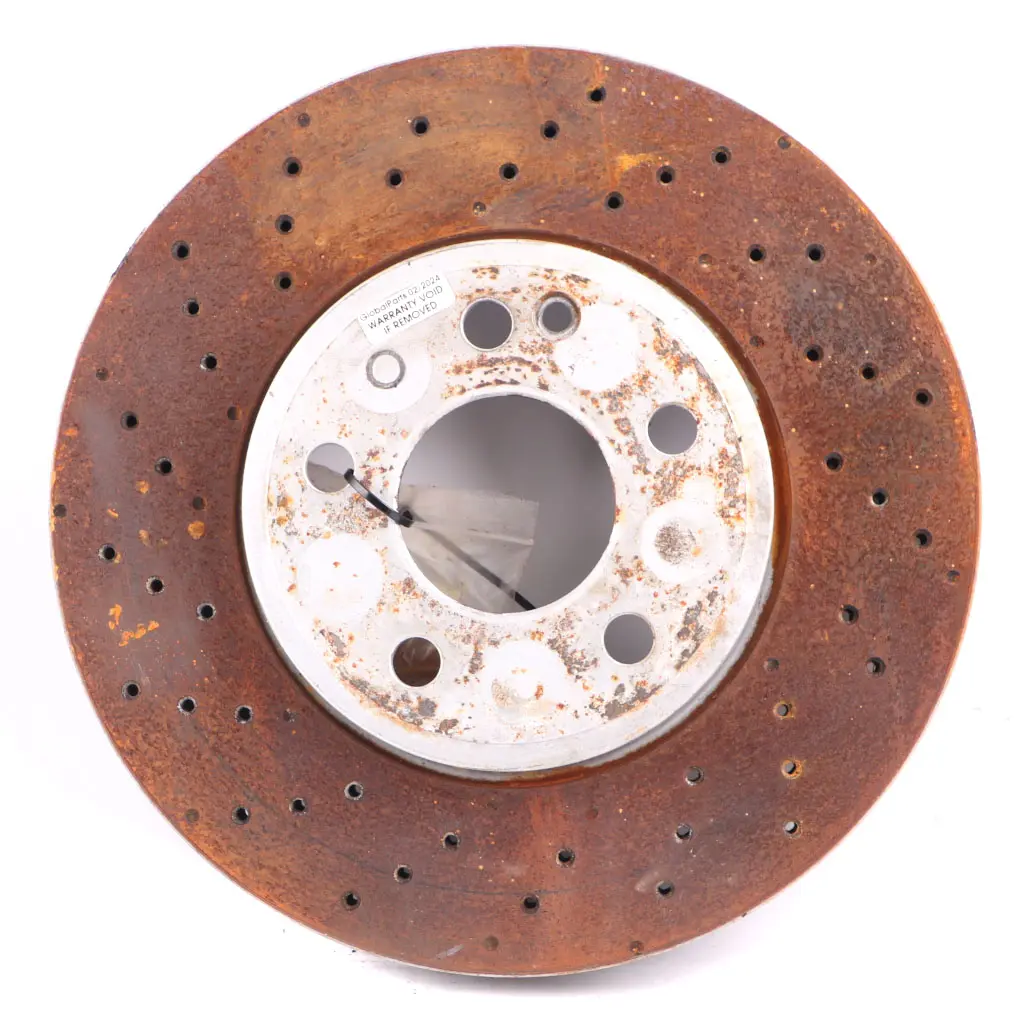 Mercedes W176 W246 Brake Disc Set AMG Front Left Right Wheel Perforated - SKU A2464212512 - Part number A2464212512