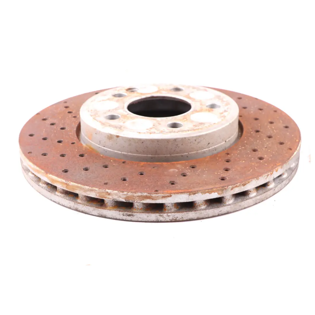 Mercedes W176 W246 Brake Disc Set AMG Front Left Right Wheel Perforated - SKU A2464212512 - Part number A2464212512