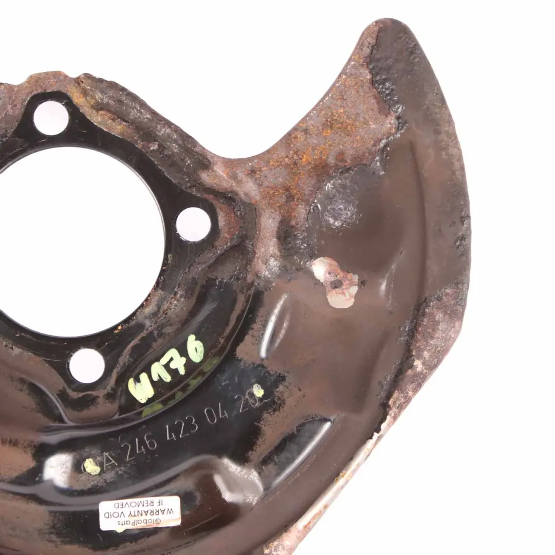  Brake Disc Plate Mercedes W176 W246 Rear Left N/S Protection Plate - SKU A2464230420 - Part number A2464230420