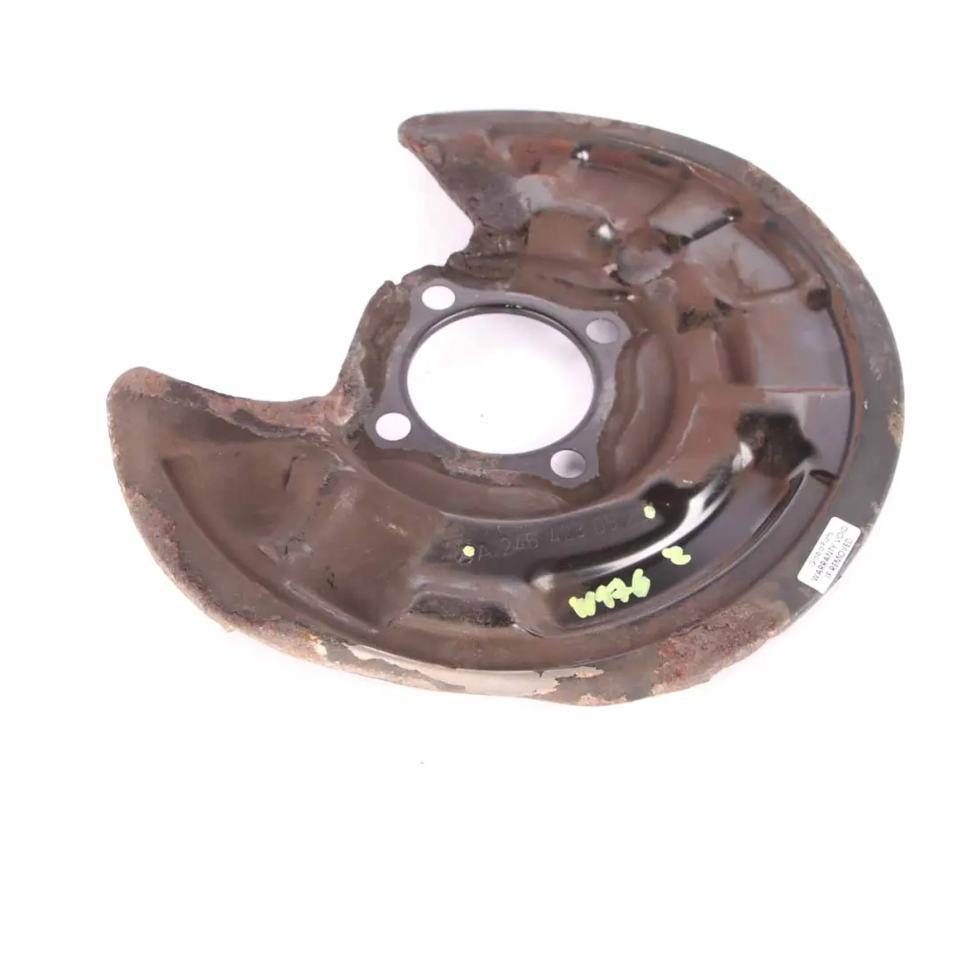  Brake Disc Plate Mercedes W176 W246 Rear Right O/S Protection Plate - SKU A2464230520 - Part number A2464230520