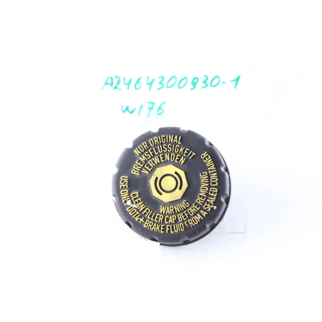 Servofreno Serbatoio espansione Tappo A2464300330 per Mercedes W176 W246 con numero di parte A2464300930 Mercedes W176 W246 Servofreno Serbatoio espansione Tappo A2464300330 - SKU A2464300930-1 - Numero di parte A2464300930