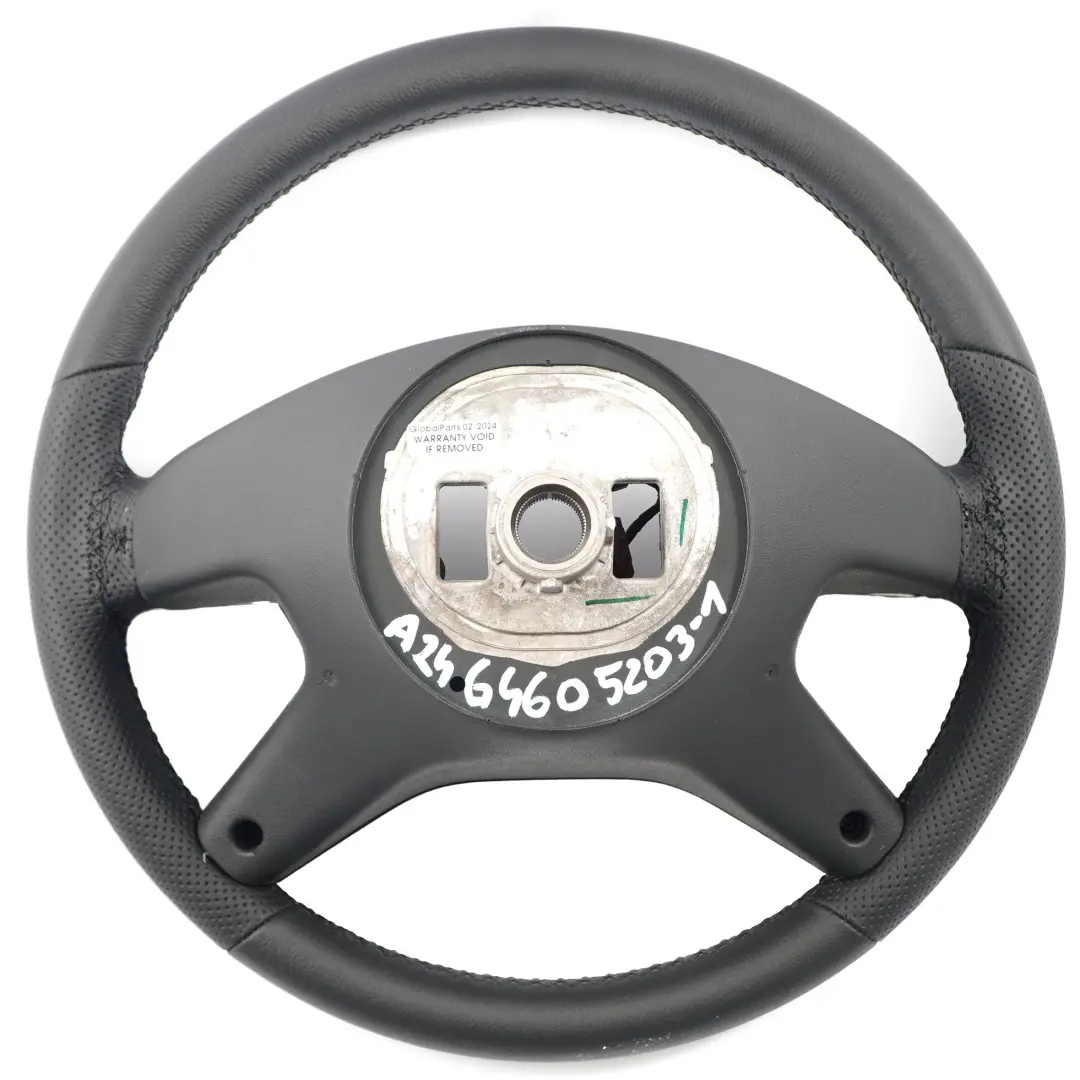 Mercedes W204 NUEVO volante de cuero negro multifunción - SKU A2464605203-1 - Número de pieza A2464605203