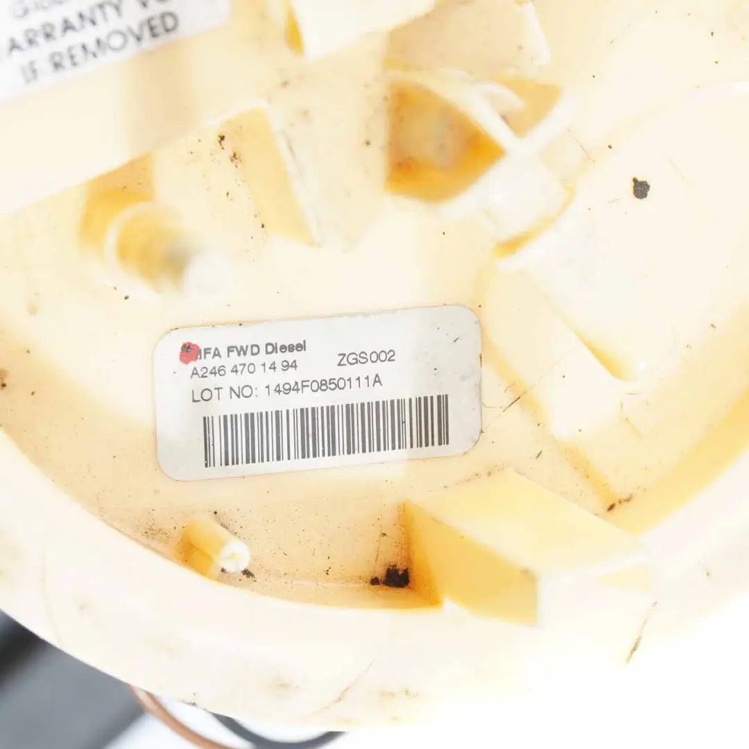 Pompe À Carburant Mercedes W176 W246 OM607 Delivery Unit Sensor pour à propos du numéro de pièce A2464701494 Pompe À Carburant Mercedes W176 W246 OM607 Delivery Unit Sensor - SKU A2464701494 - Numéro de pièce A2464701494