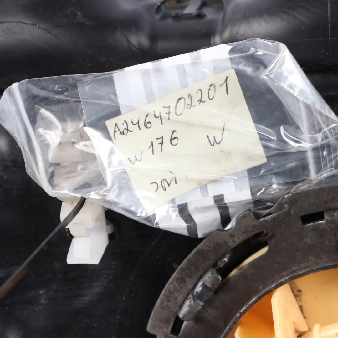 Complete Fuel Tank Unit 50L A2464701301 to Mercedes W176 W246 Fuel Tank Diesel with Part number A2464702201 Mercedes W176 W246 Fuel Tank Diesel Complete Fuel Tank Unit 50L A2464701301 - SKU A2464702201 - Part number A2464702201