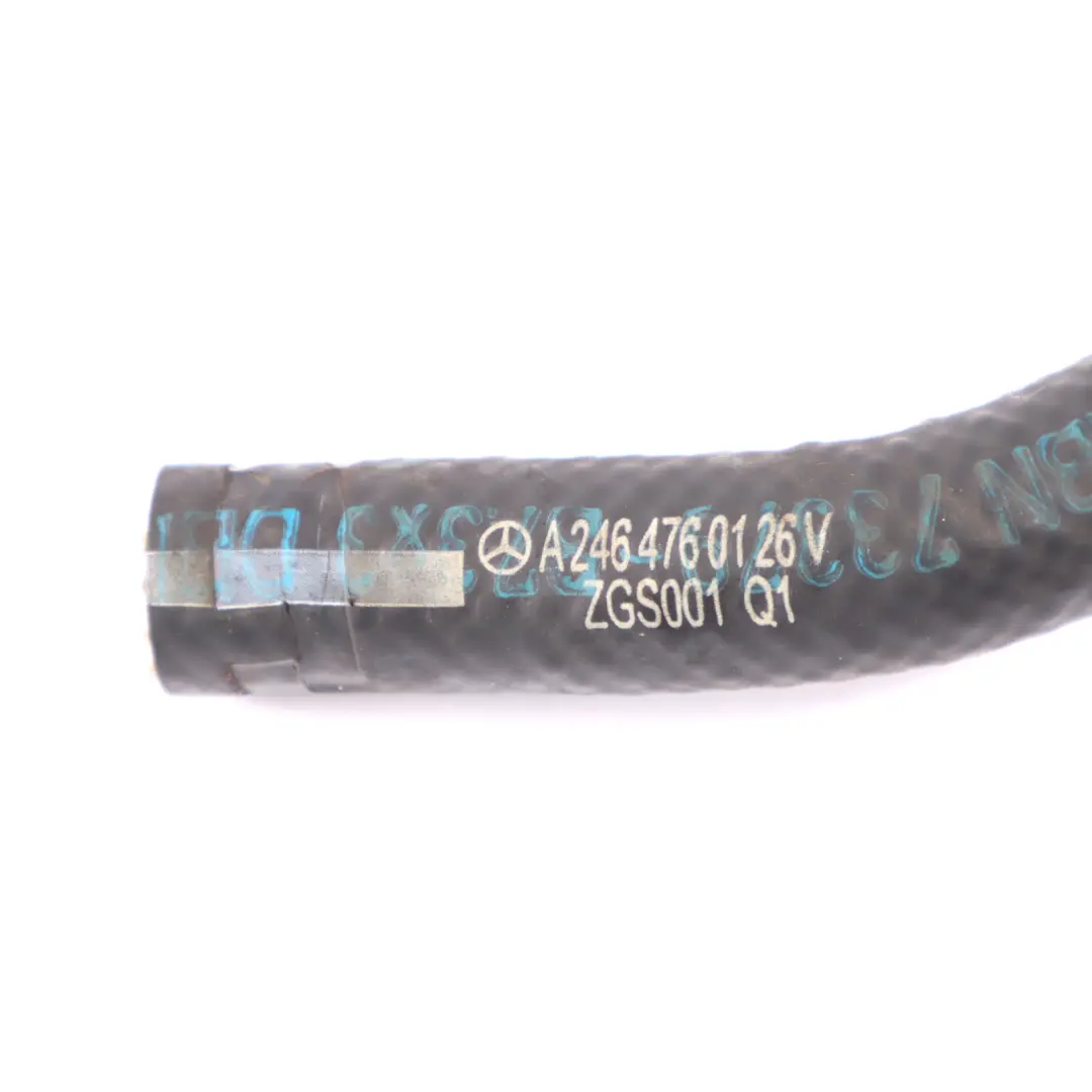 Mercedes W176 C117 Fuel Line Hose Pipe M270 Petrol - SKU A2464760126 - Part number A2464760126