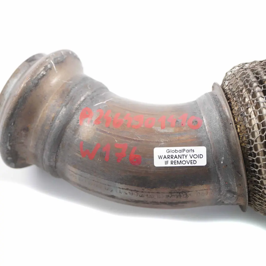  Mercedes-Benz A B W176 W246 CDI Exhaust Front Silencer Pipe Line Downpipe - SKU A2464901410 - Part number A2464901410