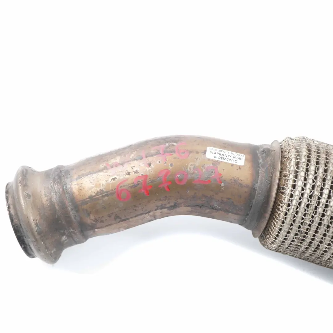 Mercedes W176 W246 OM651 Diesel Exhaust Front Pipe Downpipe - SKU A2464901510 - Part number A2464901510