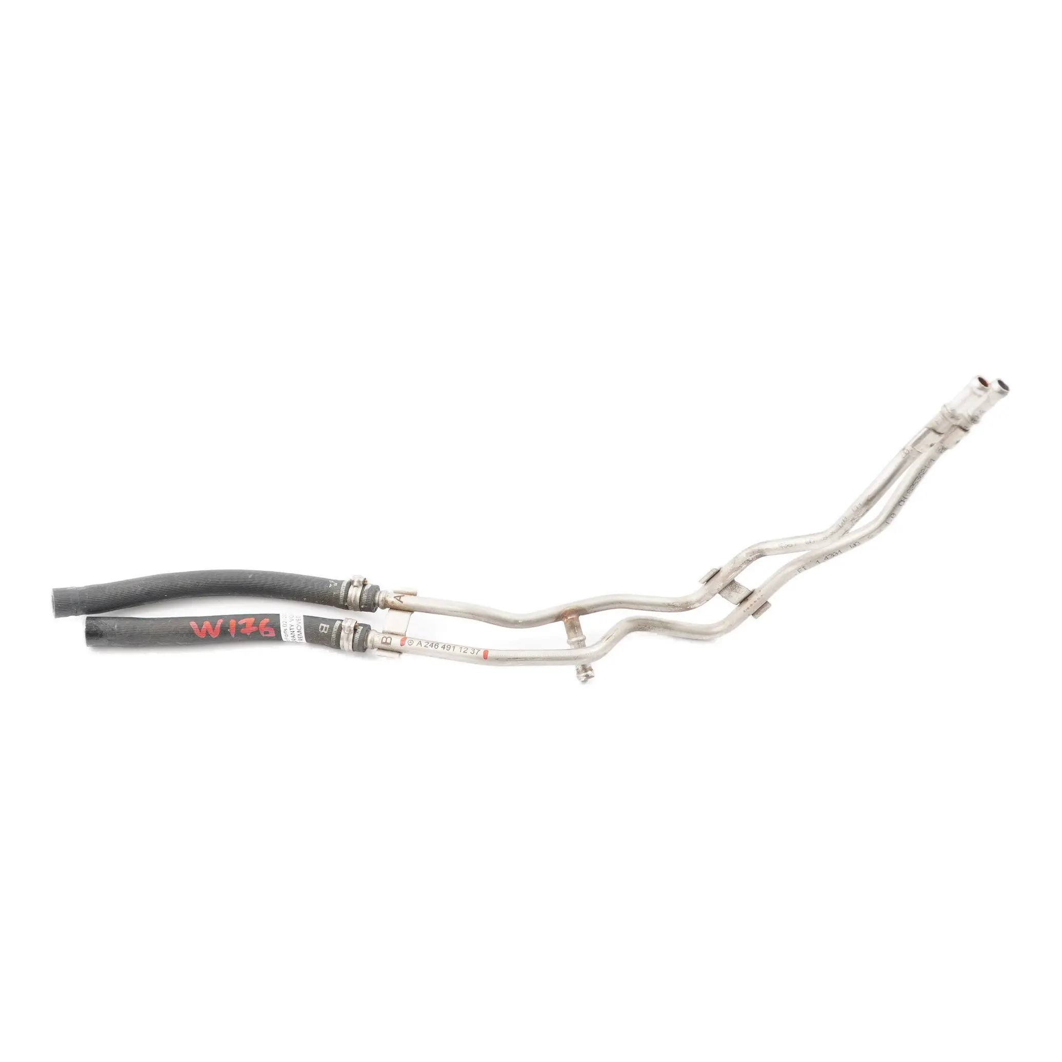 Mercedes W246 W242 OM651 Trattamento scarico DPF Tubo di pressione A2464911237