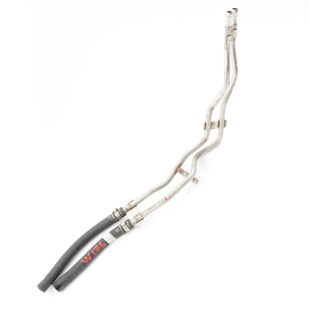 Mercedes W246 W242 OM651 Traitement des gaz d'échappement DPF Ligne de pression - SKU A2464911237 - Numéro de pièce A2464911237
